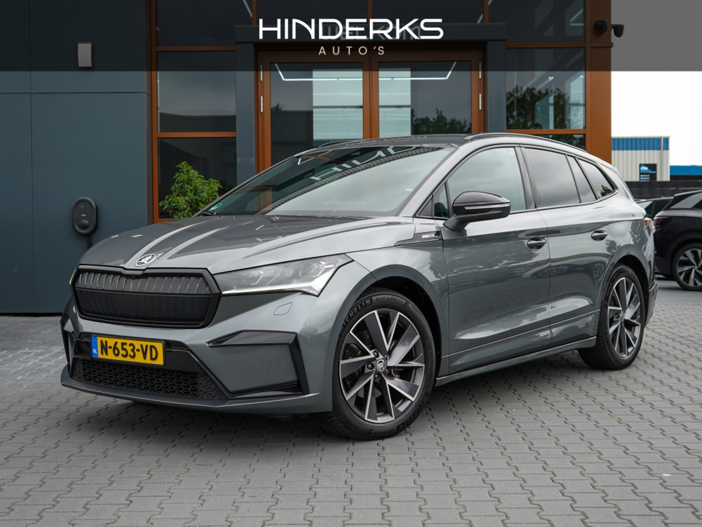 Skoda Enyaq 60 60 Sportline | ..,..% SOH | Matrix | Cruise | PDC | Clima 2021 - voorkant