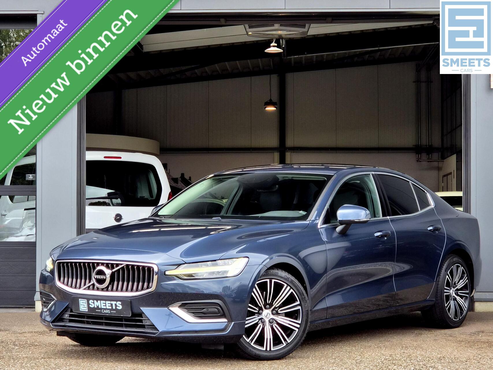 Volvo S60 2.0 B4 Mild Hybrid Inscription | Memory | Camera | Leder | Stoelverwarming | Trekhaak | NAP | NL Auto | BTW 2021 - voorkant