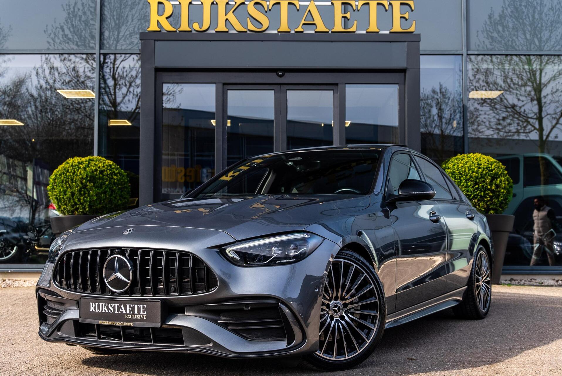 Mercedes-Benz C 200 C200 AMG|BURMESTER|PANO|CAM|SFEERV|ACC 2022 - voorkant