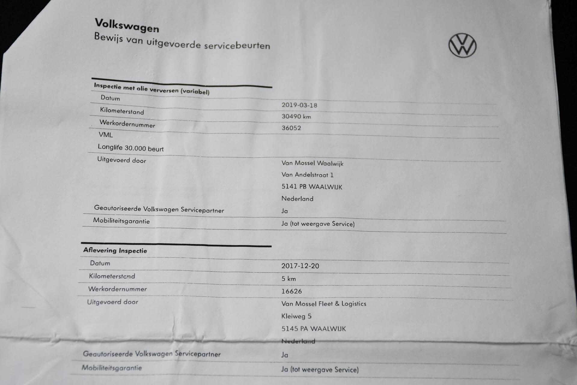 Foto van Volkswagen Golf
