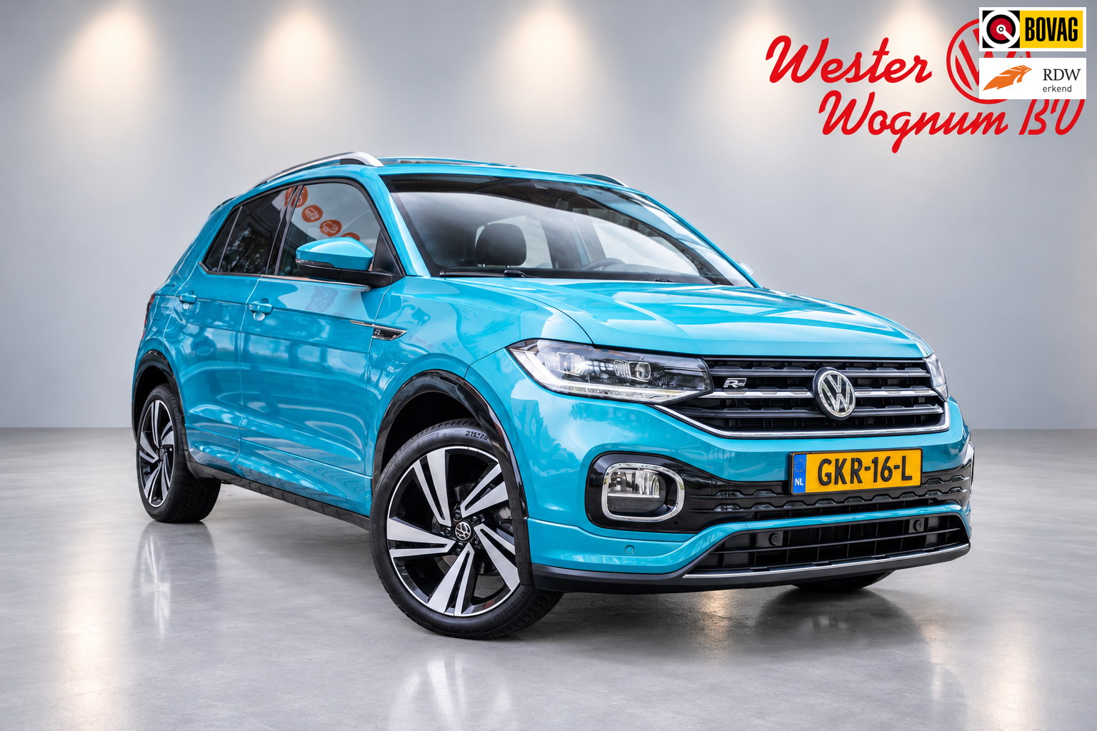 Volkswagen T-cross 1.0 TSI 116pk R-line  | LED | Carplay | Camera | Virtual cockpit | Navigatie |  Adaptieve cruise | 2019 - voorkant