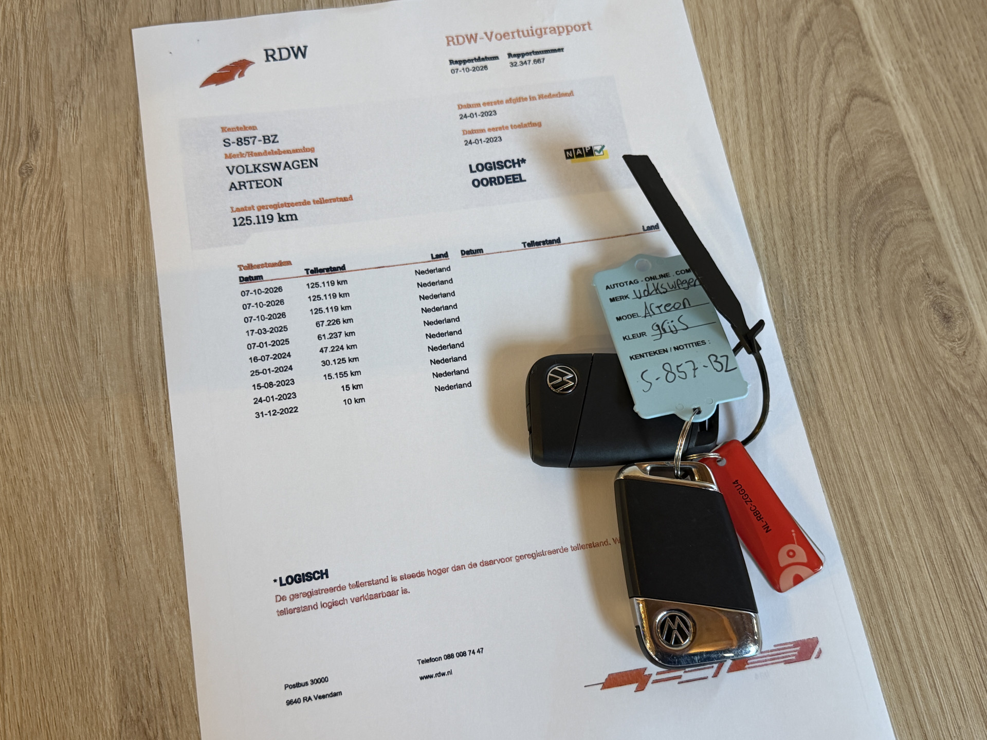 Foto van Volkswagen Arteon