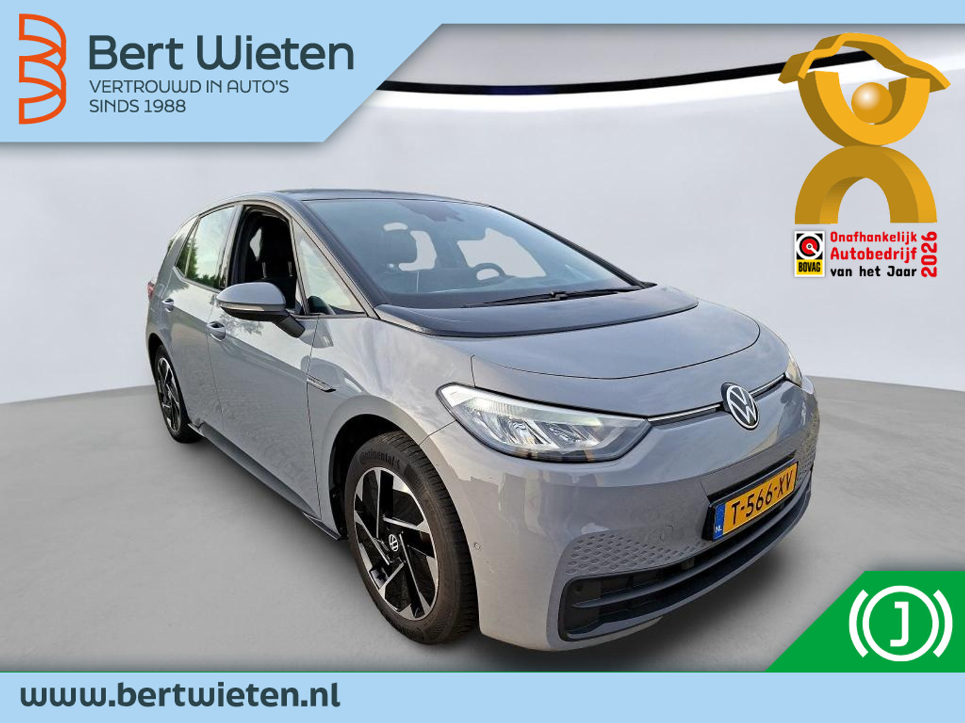 Volkswagen Id.3 Pro 107 KW Pro 58 kWh | Warmtepomp 2023 - voorkant