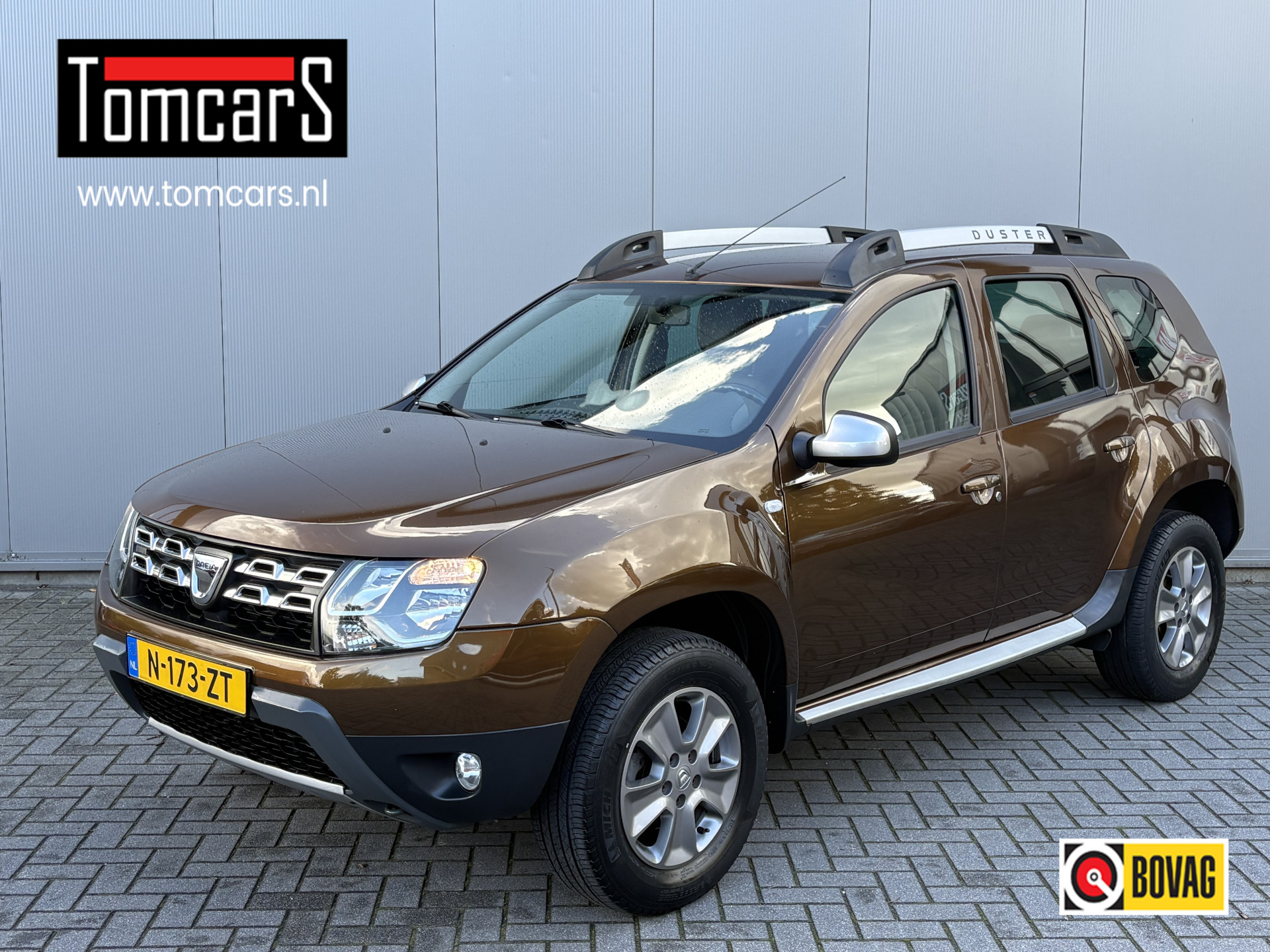 Dacia Duster 1.2 TCe 4x2 Prestige leder/Bluetooth/Navigatie/Stoelverwarming/Parkeerhulp 2015 - voorkant