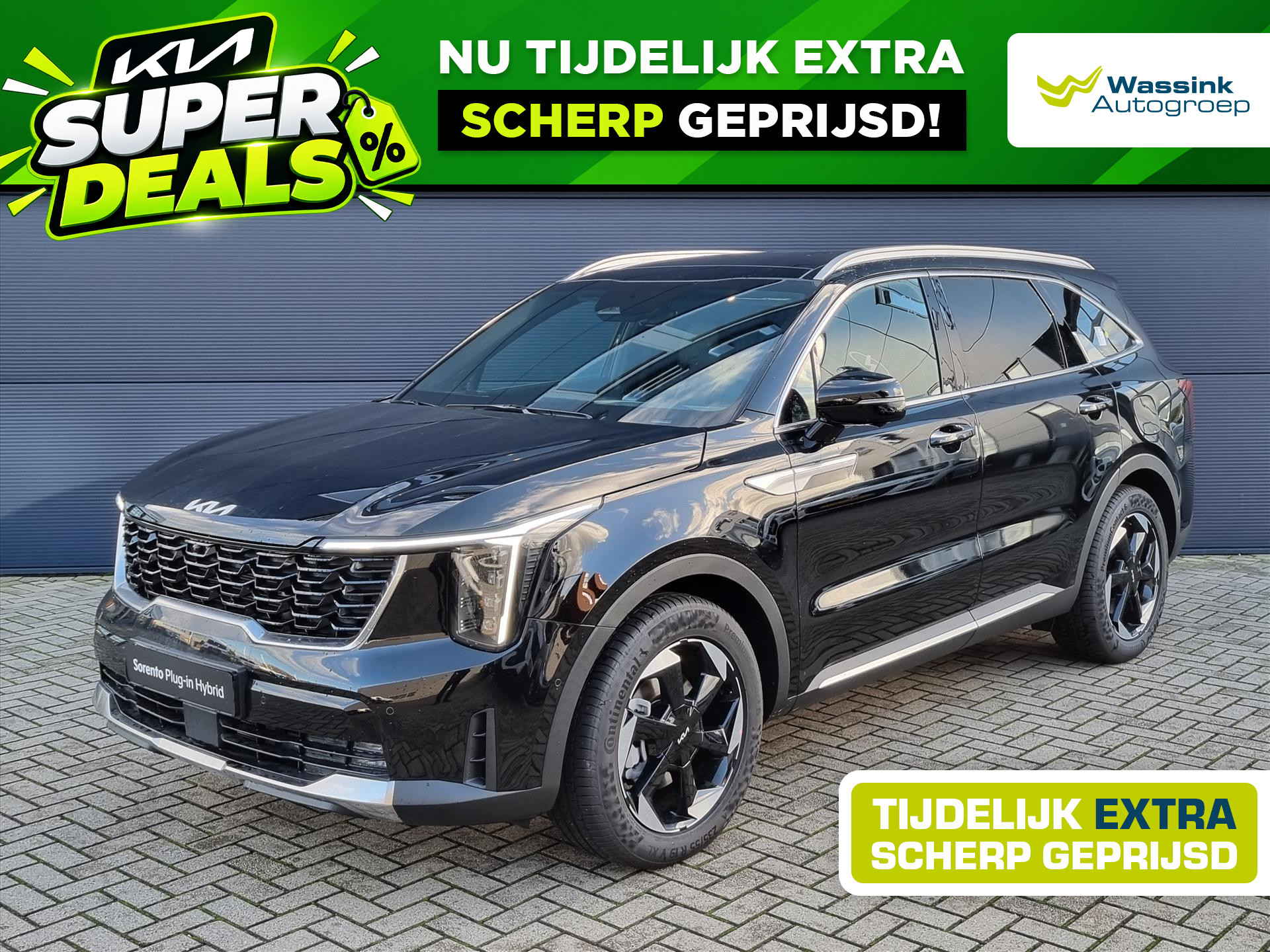 Kia Sorento 1.6 T-GDi 253pk Plug-in Hybrid Aut AWD 2026 - voorkant