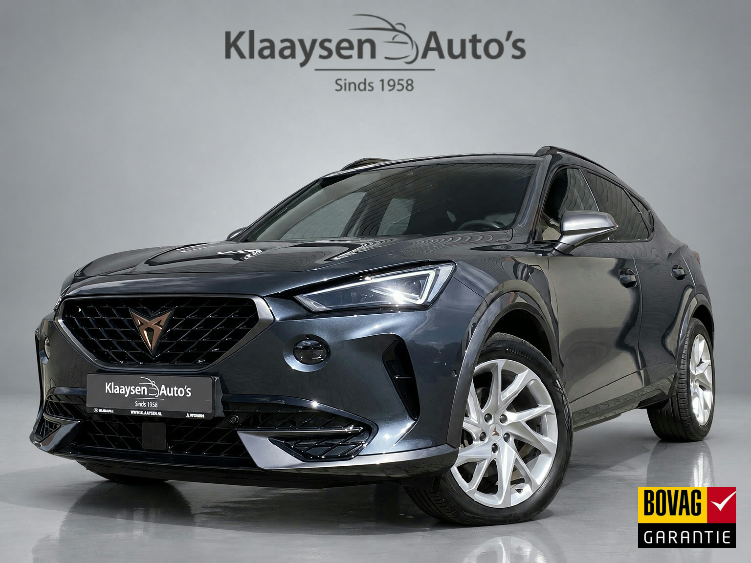 Cupra Formentor 1.4 e-Hybrid Business 204 pk AUT. | 1e eigenaar | dealer onderh. | navigatie | memory stoel | camera | stoel/stuurvw. 2023 - voorkant