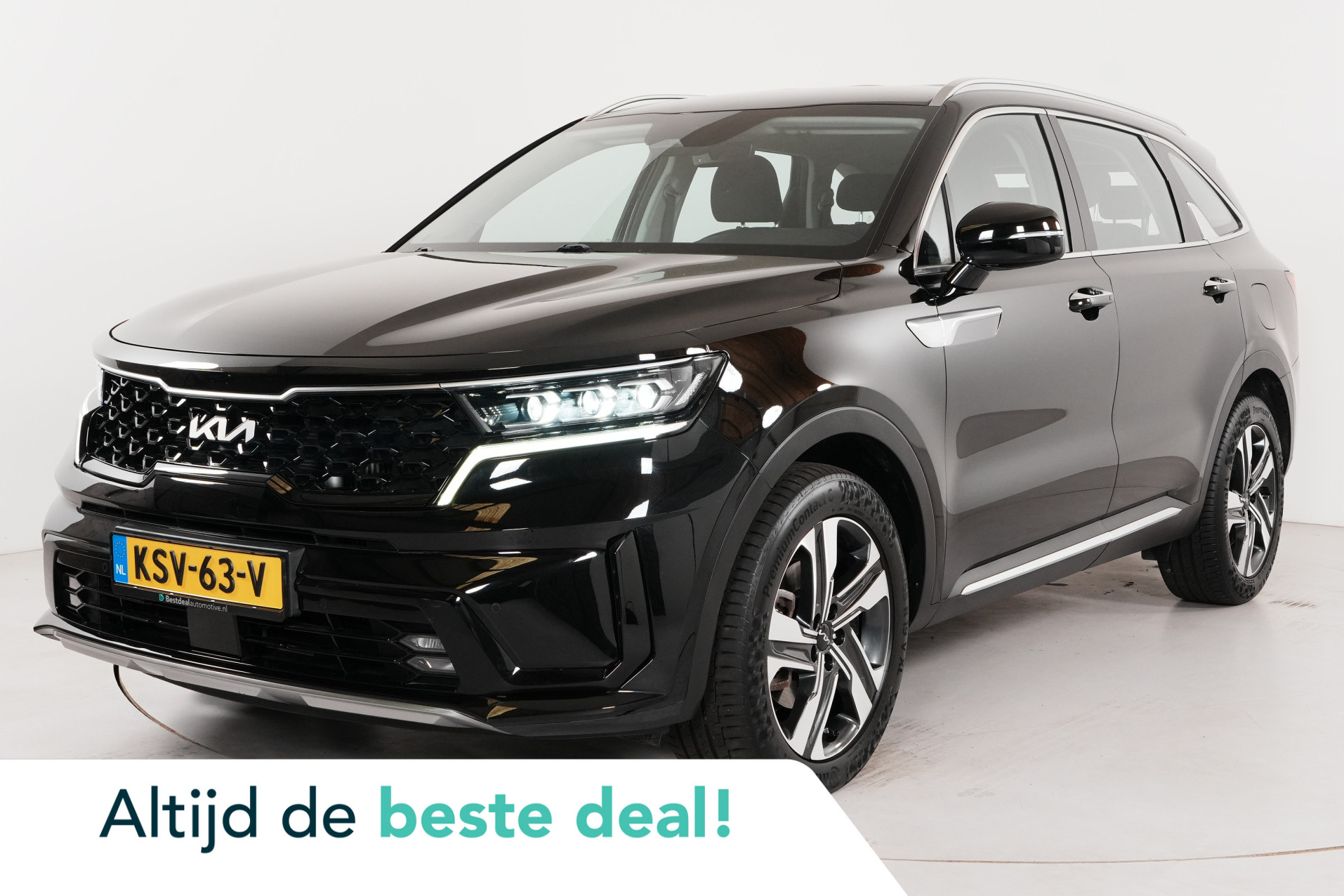 Kia Sorento 1.6 T-GDI Plug-in Hybrid 4WD DynamicLine 7p. 2023 - voorkant