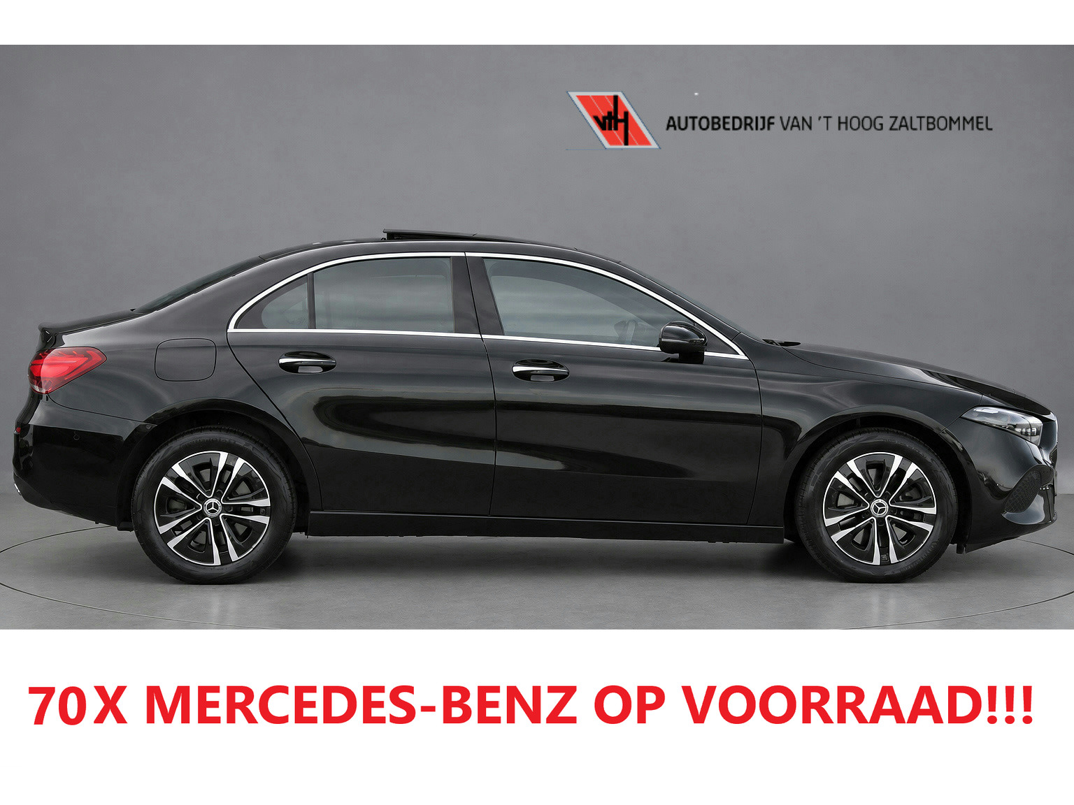 Mercedes-Benz A-klasse 250e AUT8 Luxury Line (FACELIFT) PANORAMADAK LEDER SFEER DISTRONIC KEY-LESS GO 2023 - voorkant