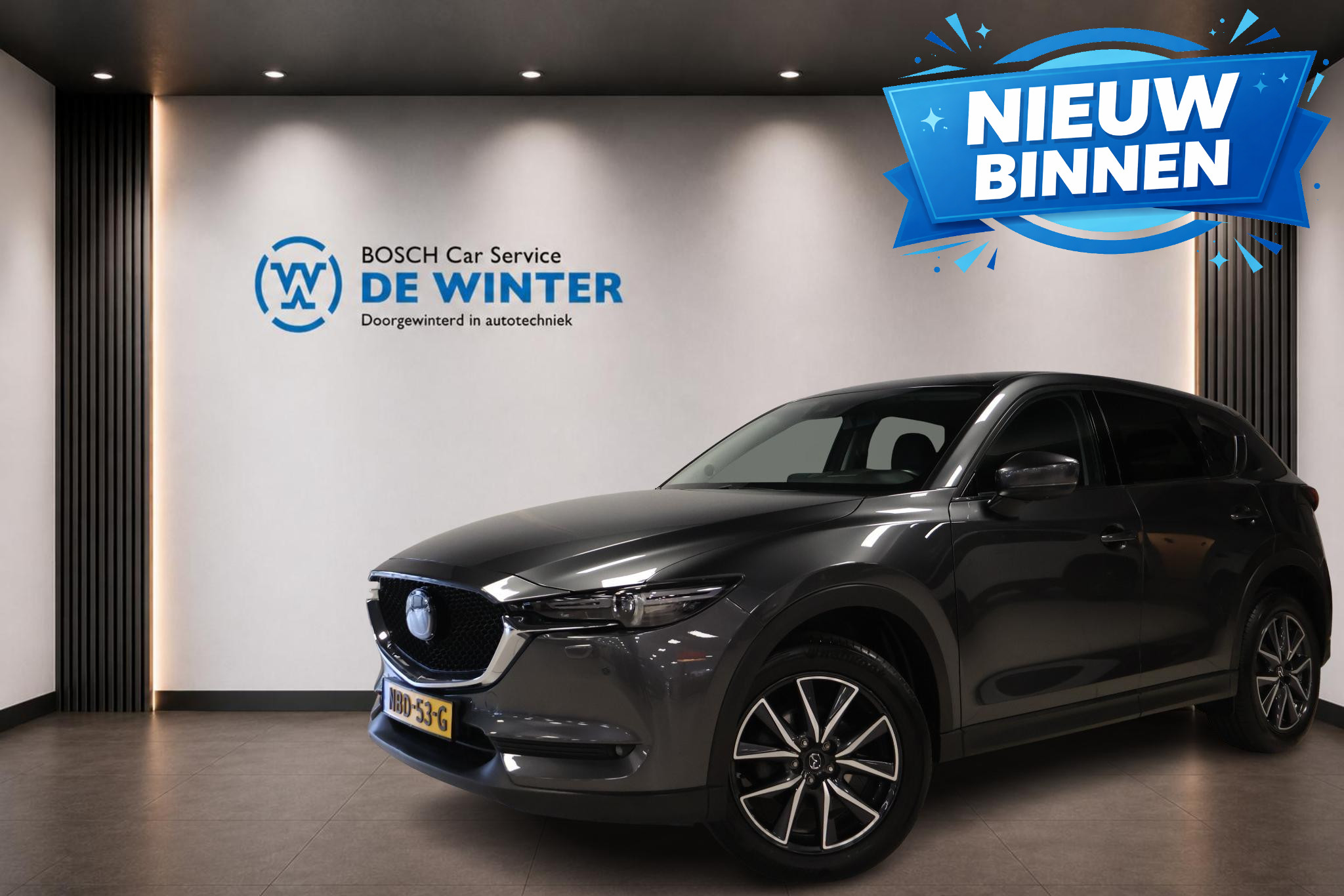 Mazda Cx-5 2.5 SkyActiv-G 194 GT-M 4WD 2018 - voorkant