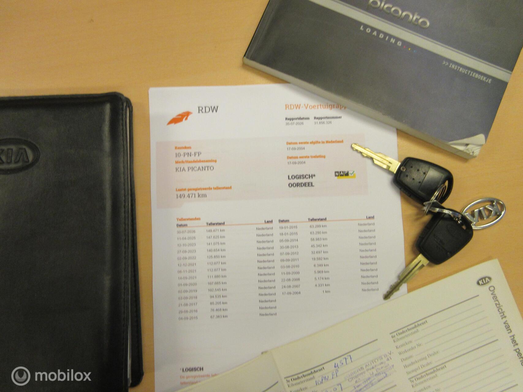 Foto van Kia Picanto