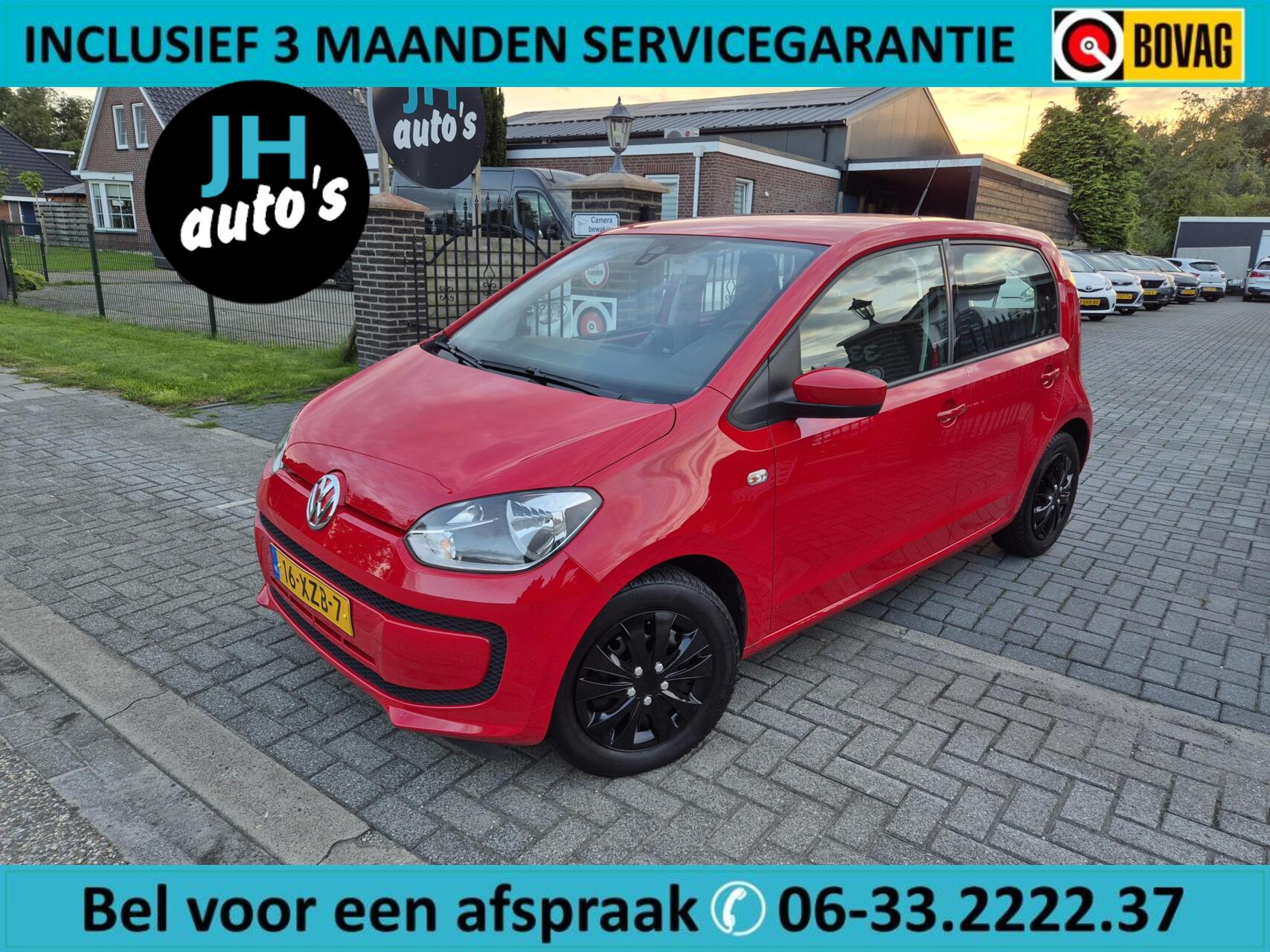 Volkswagen Up 1.0 move up! BlueMotion 5-DR | CRUISE | 1-EIG 2012 - voorkant