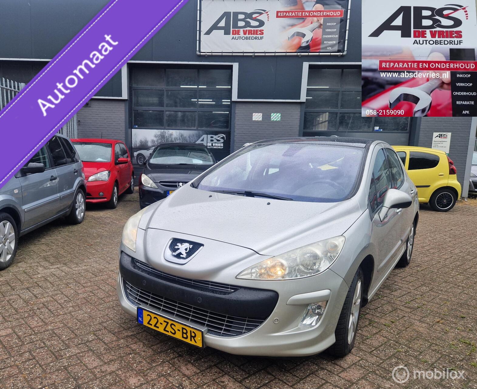 Peugeot 308 1.6 XT Automaat panorama dak 2008 - voorkant