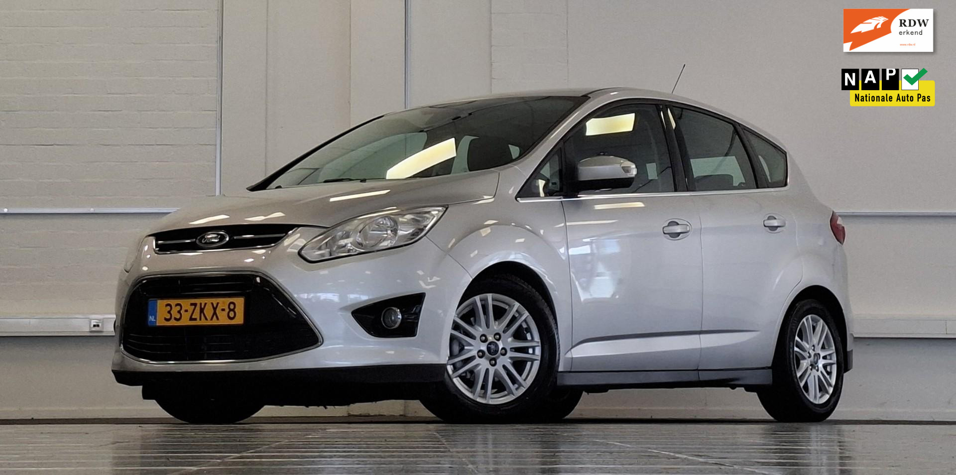 Ford C-max 1.0 Titanium Trekhaak Garantie 2013 - voorkant