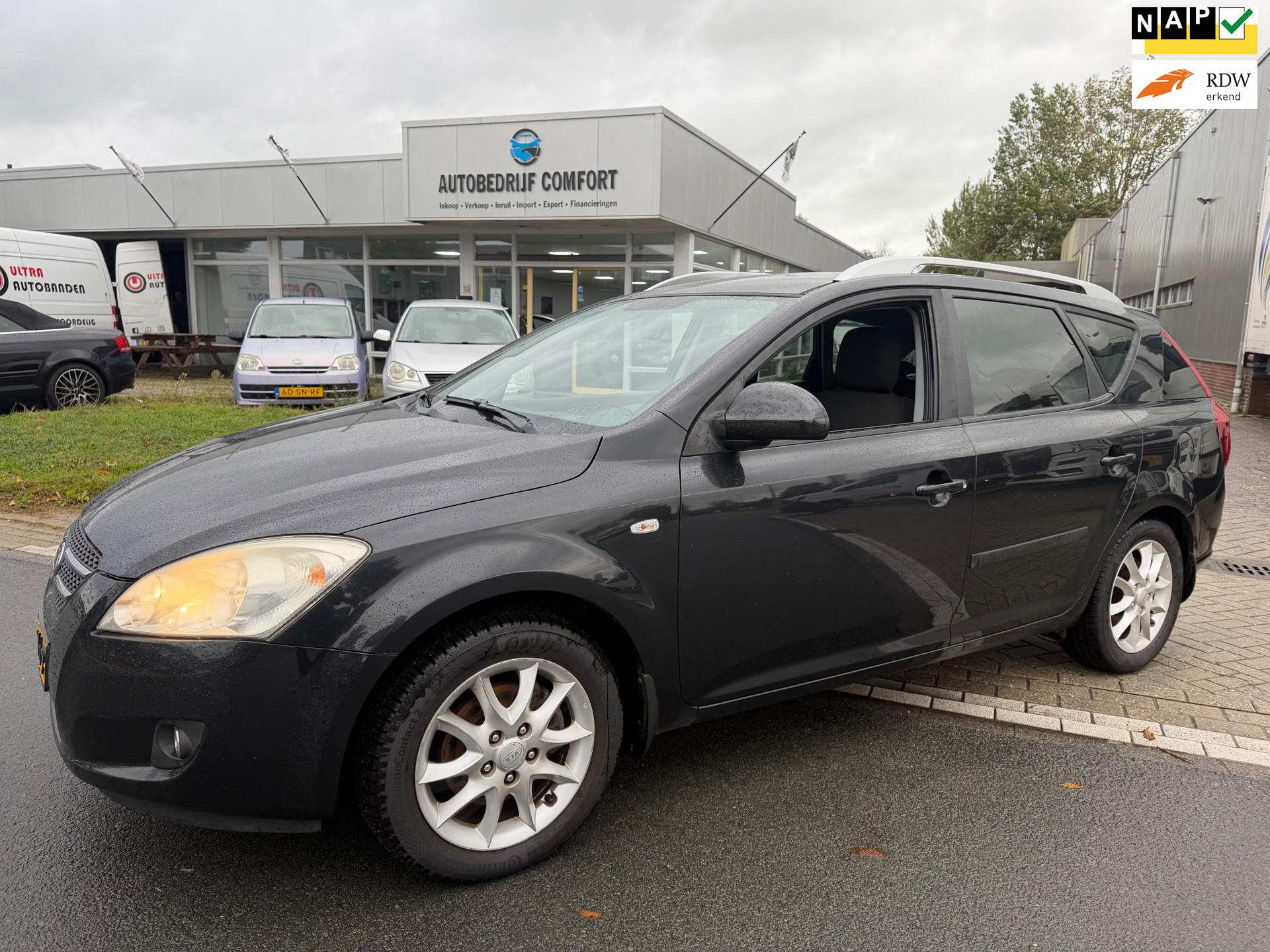Kia Cee D 1.6 All Stars • AIRCO • CRUISE CONTROL • 2008 - voorkant