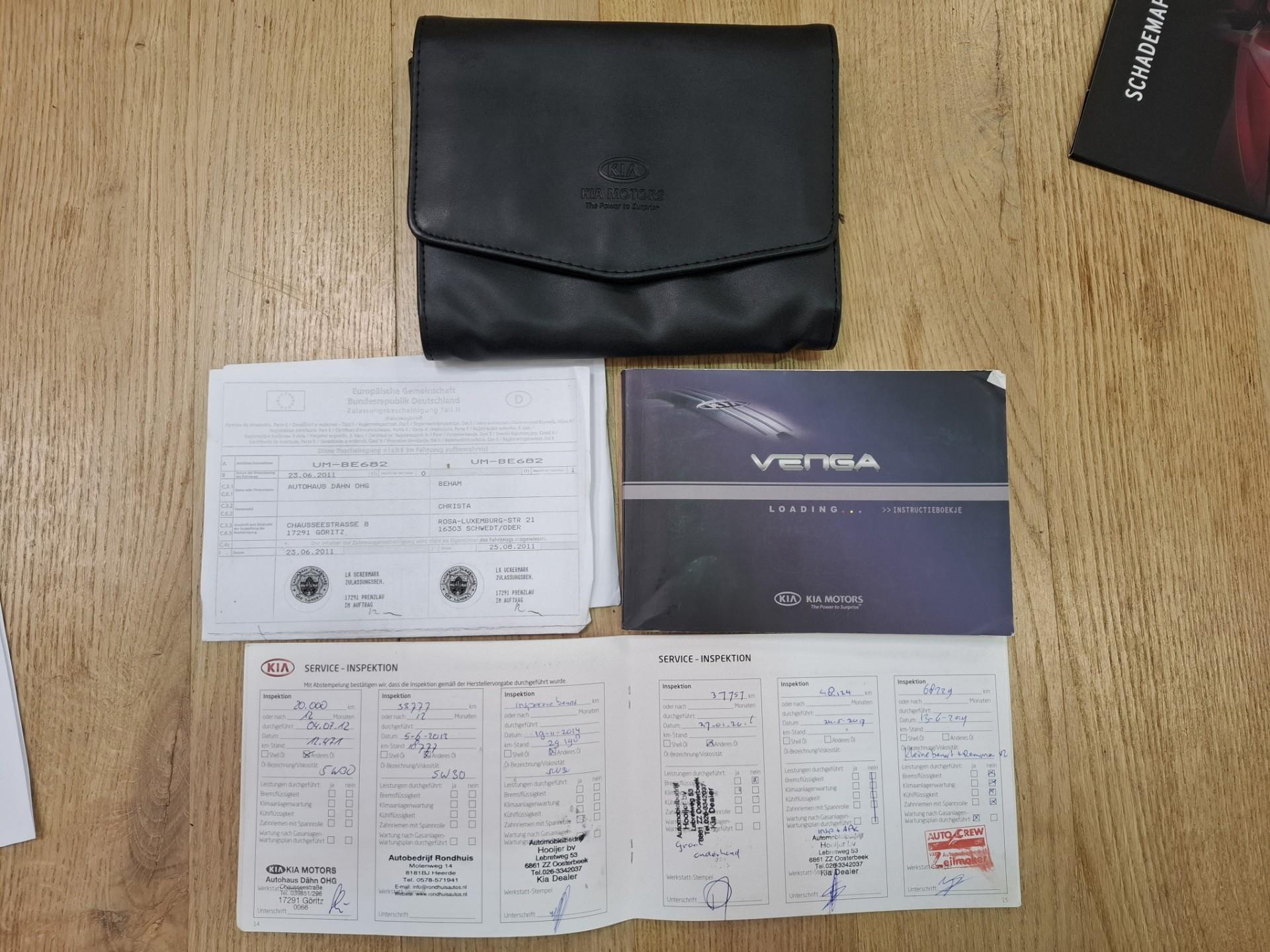Foto van Kia Venga