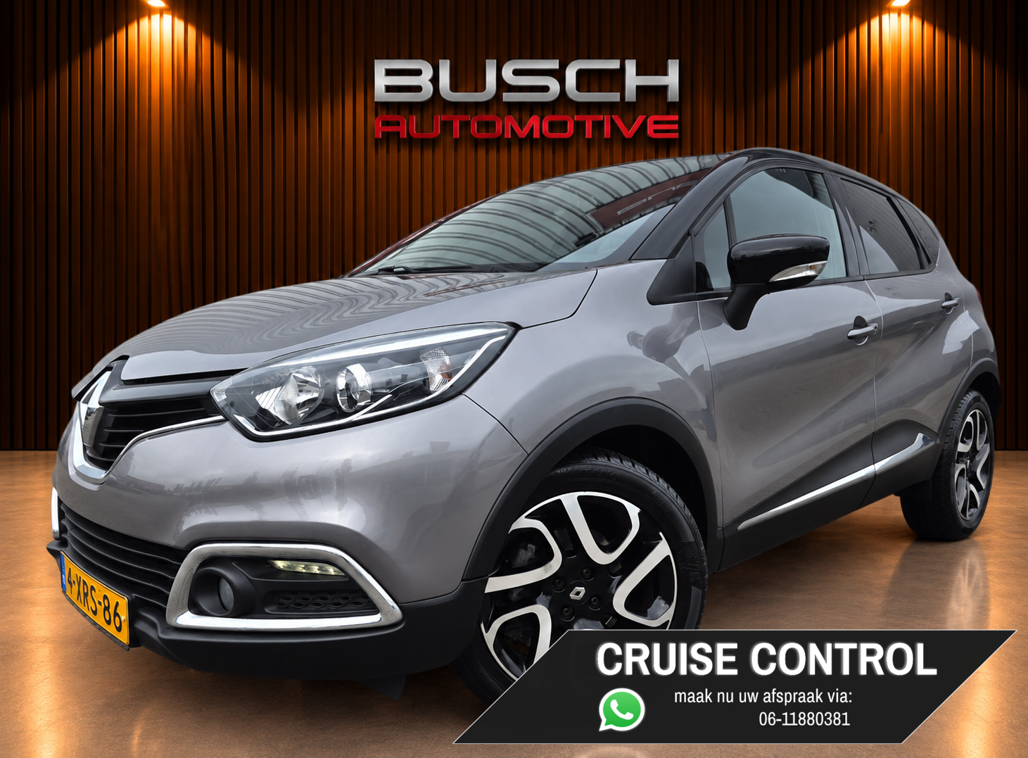 Renault Captur 1.2 TCe Dynamique | TREKHAAK | PARKEERCAMERA | 2014 - voorkant