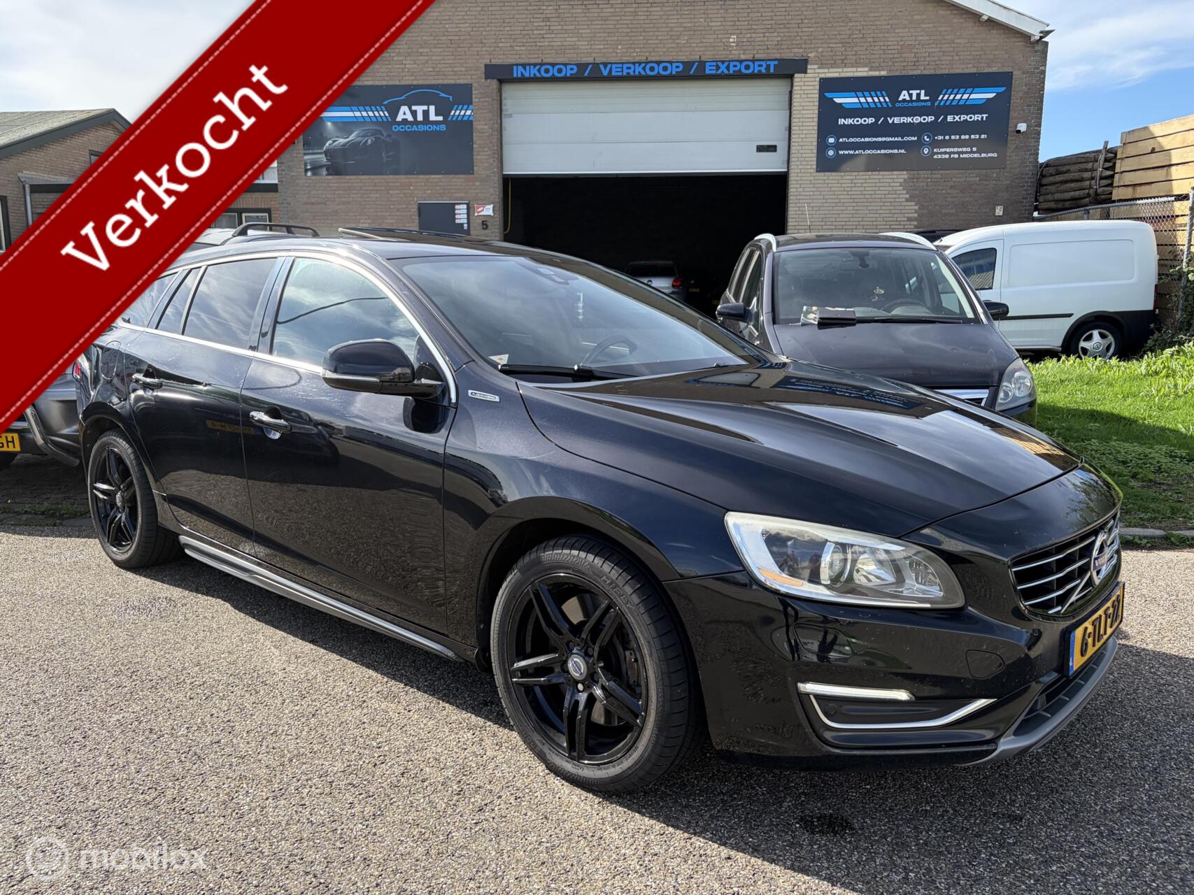 Volvo V60 2.4 D6 AWD Plug-In Hybrid Summum 2014 - voorkant