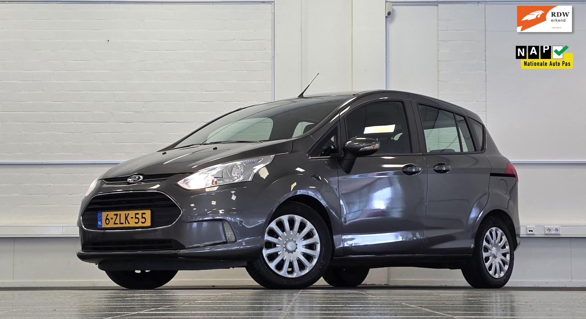 Ford B-max 1.6 TI-VCT Style Trekhaak 3e Eigenaar Nieuwe APK 2015 - voorkant