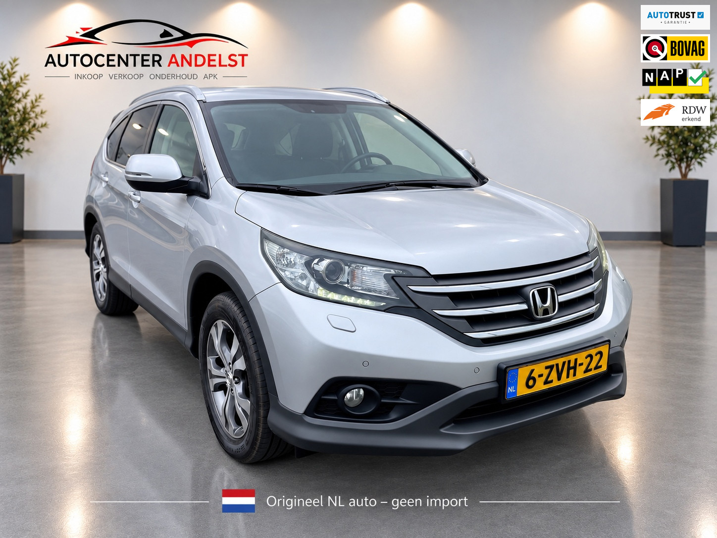 Honda Honda Cr-v 1.6D Lifestyle 120PK, 2E EIG AFK, NAP, DEALER OH! 2015 - voorkant