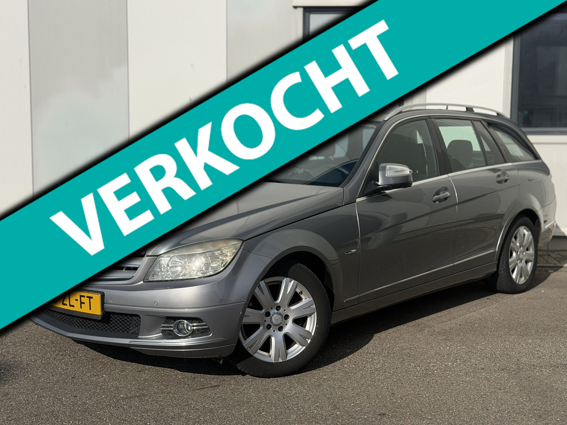 Mercedes-Benz C 180 Kompressor 180 K Business Class Avantgarde Carplay 6 bak Cruise PDC NAP APK 05/2027 2008 - voorkant