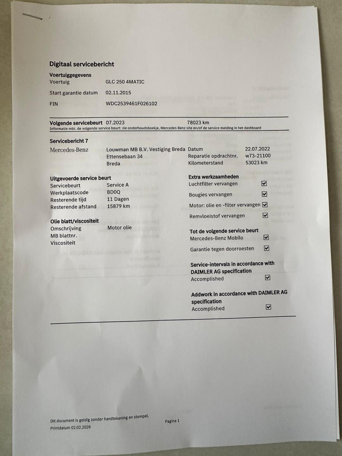 Foto van Mercedes-Benz GLC 250 4Matic
