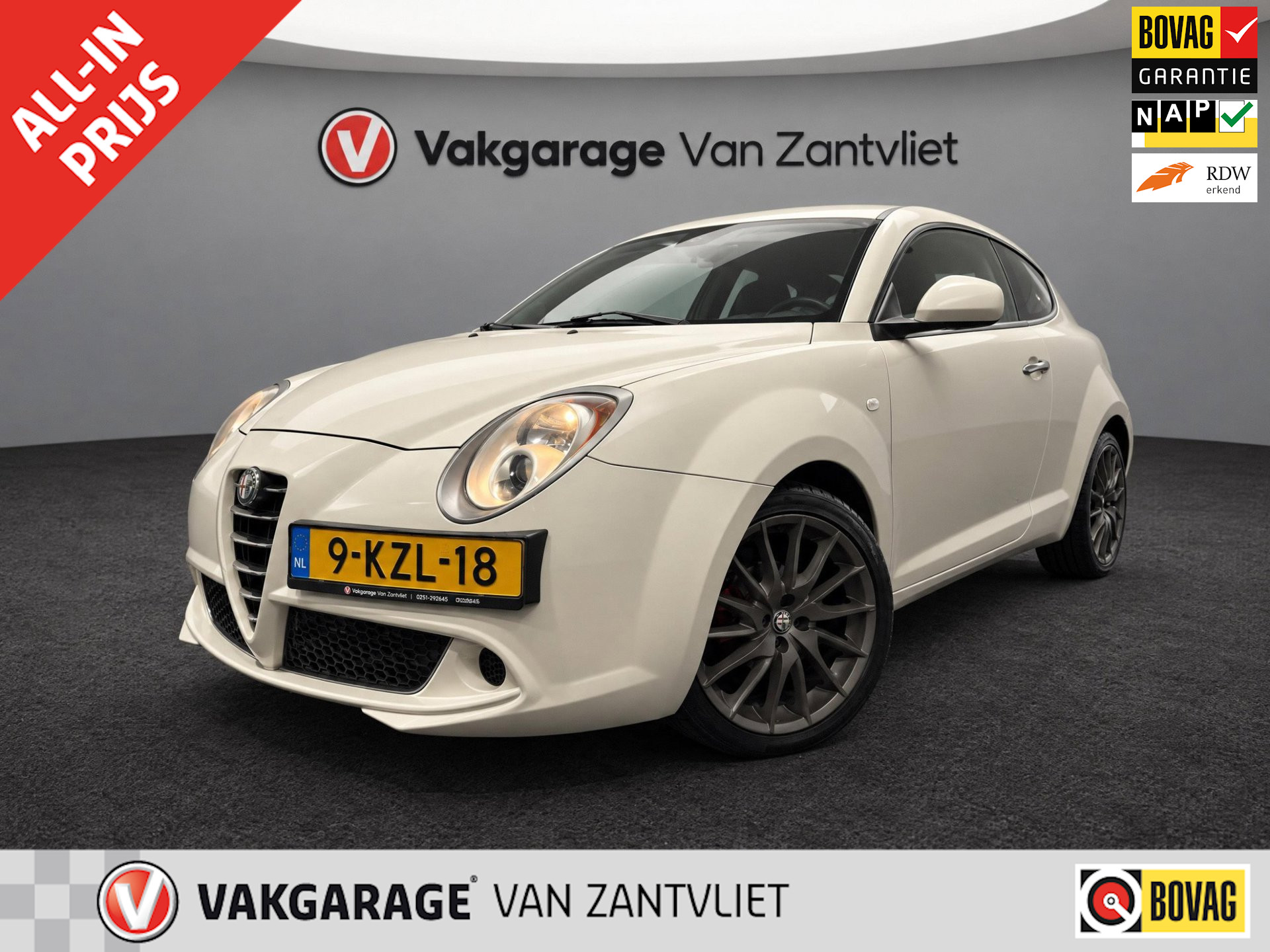 Alfa Romeo Alfa Mito 0.9 TwinAir SBK (12 mnd BOVAG-garantie) 2013 - voorkant