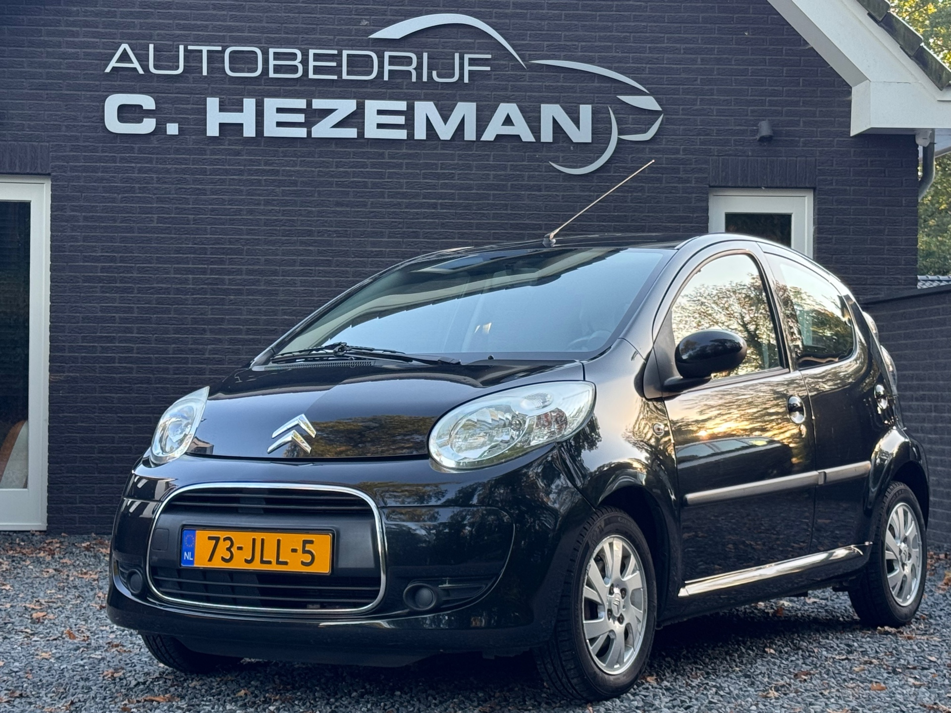 Citroen Citroen C1 1.0-12V Ambiance toerenteller Airco Velours/Leer Nieuwe APK 2009 - voorkant