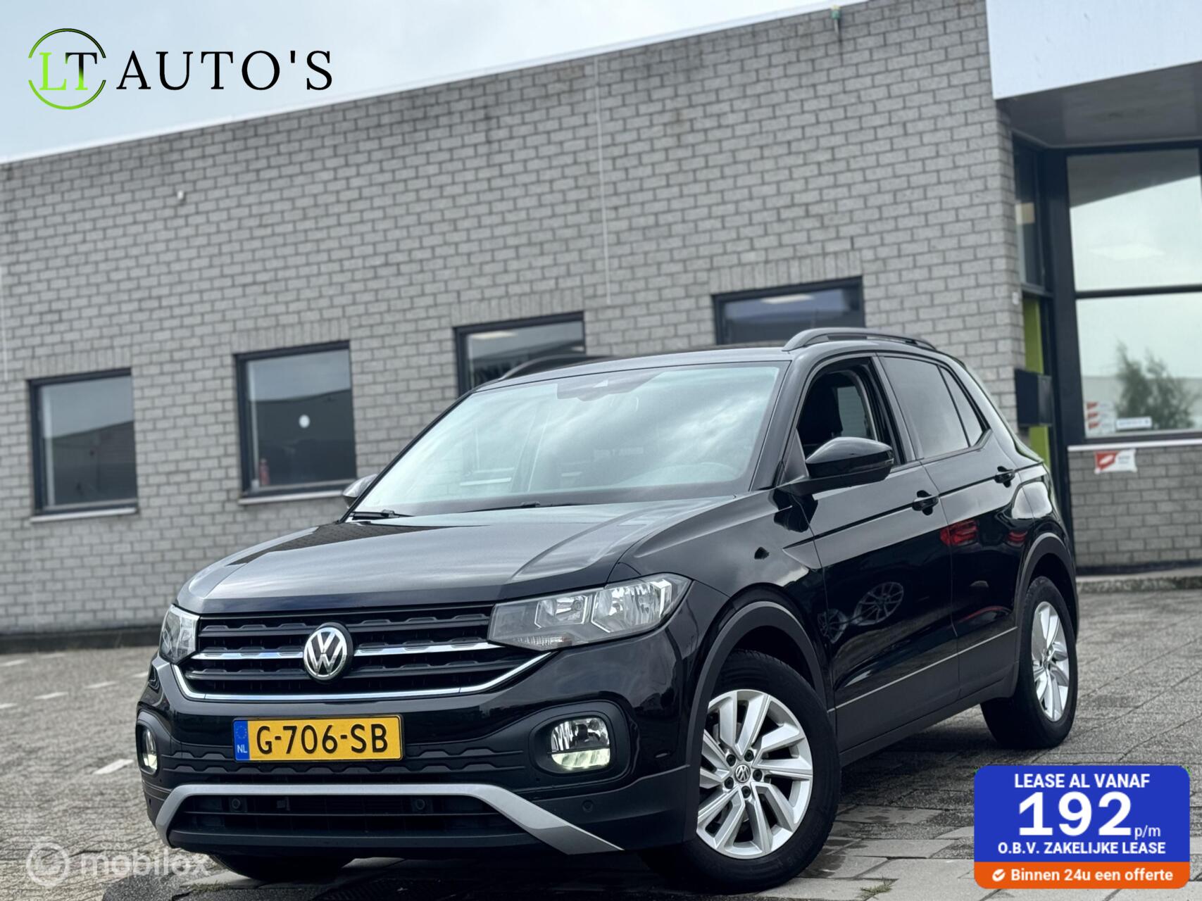 Volkswagen T-cross 1.0 TSI Life|Carplay Adaptive LED NAP 2019 - voorkant