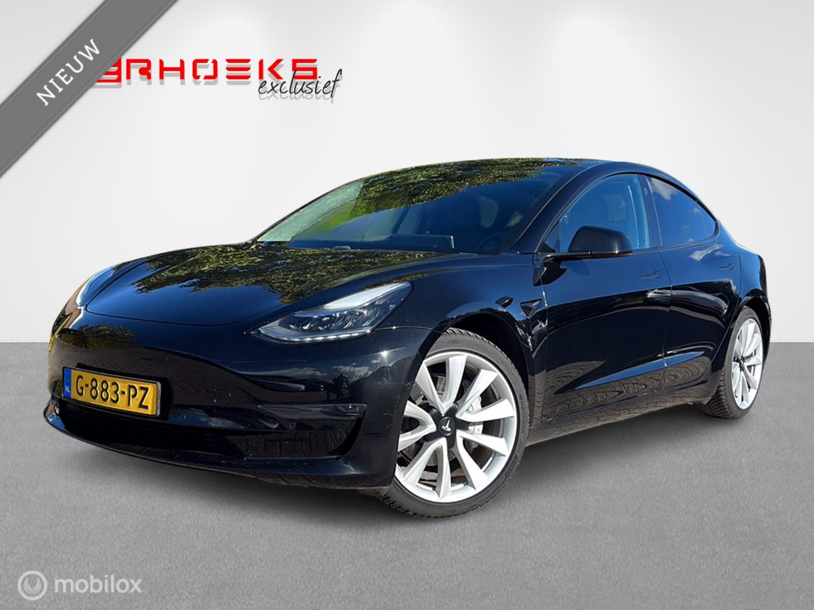 Tesla Model 3 Long Range Dual Motor 68659km!! 2019 - voorkant