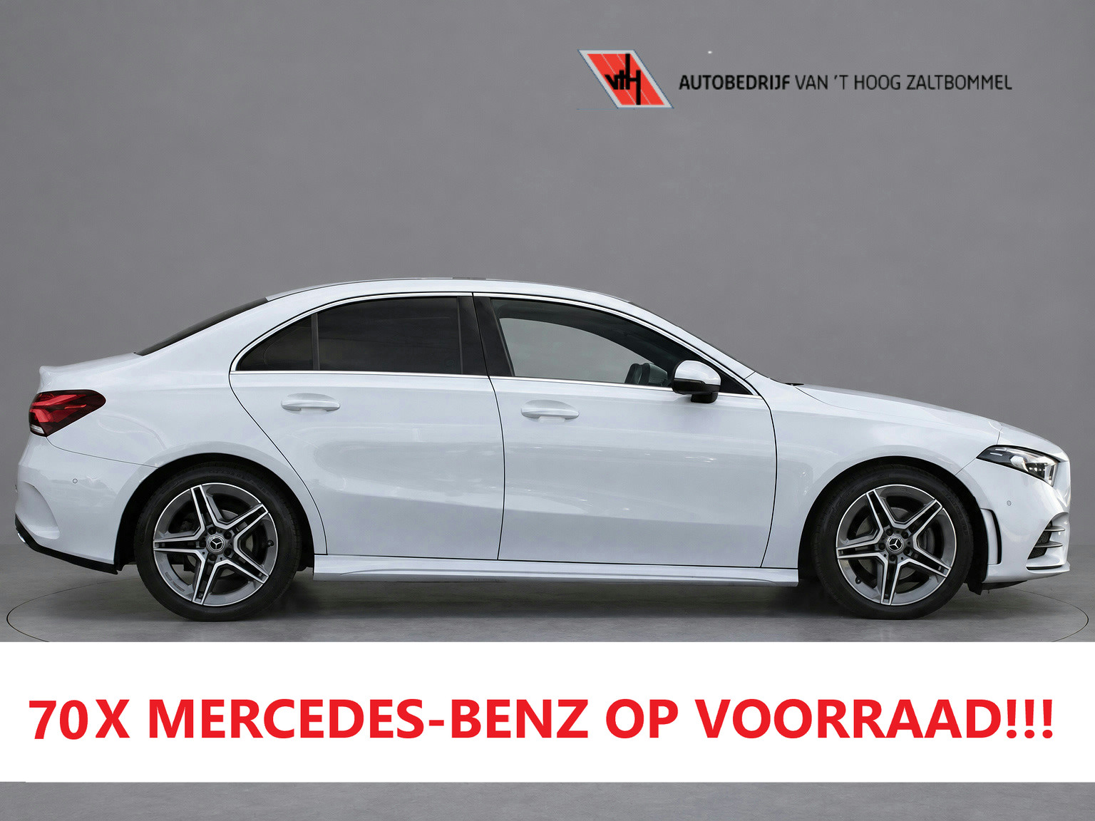 Mercedes-Benz A 180 180 AUT7 AMG LINE WIDESCREEN NAVI CAMERA CARPLAY NL AUTO 2020 - voorkant