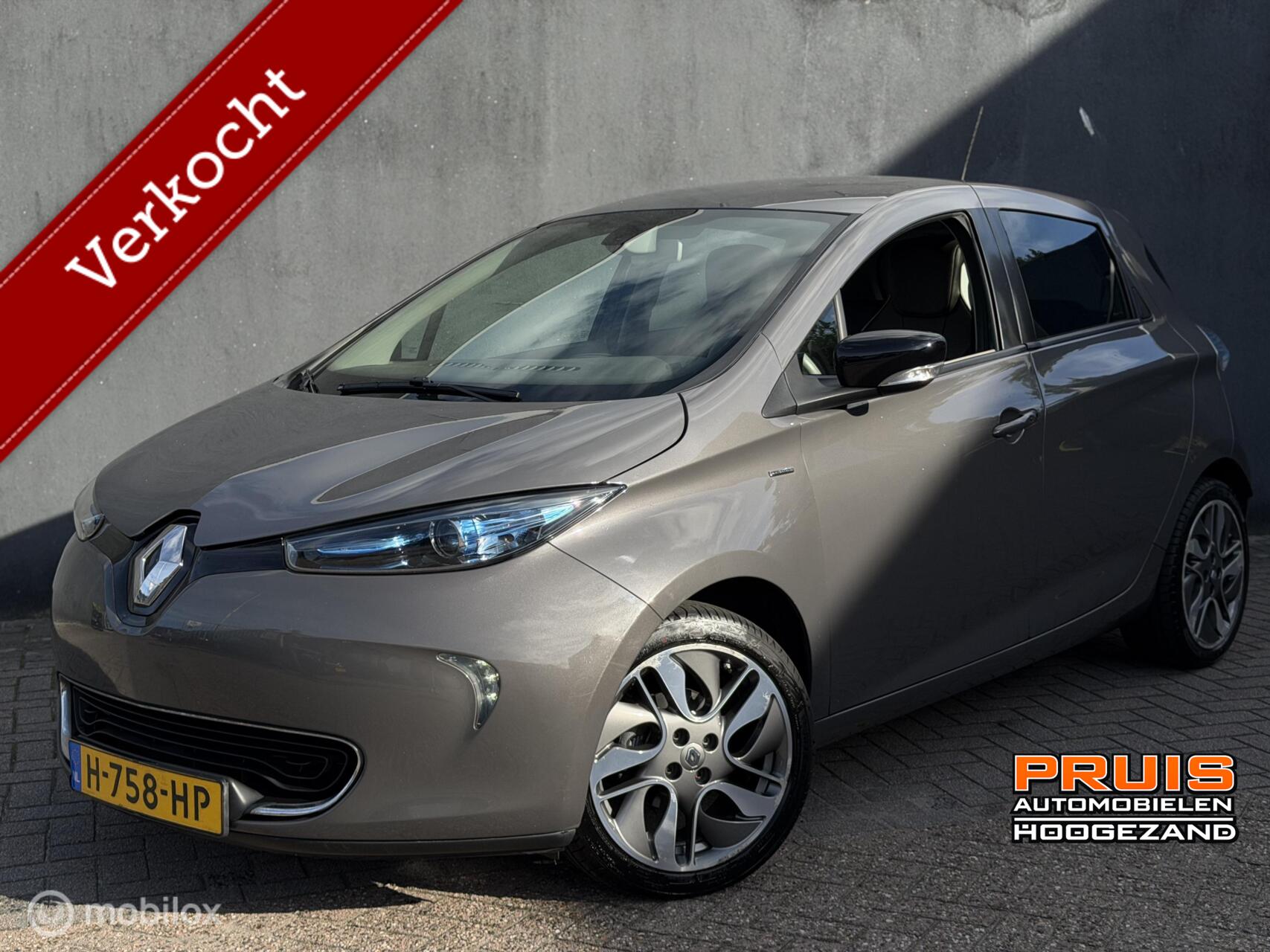 Renault Zoe R90 Edition one|Bose 41 kWh -LEDER- *INRUIL MOGELIJK* 2018 - voorkant