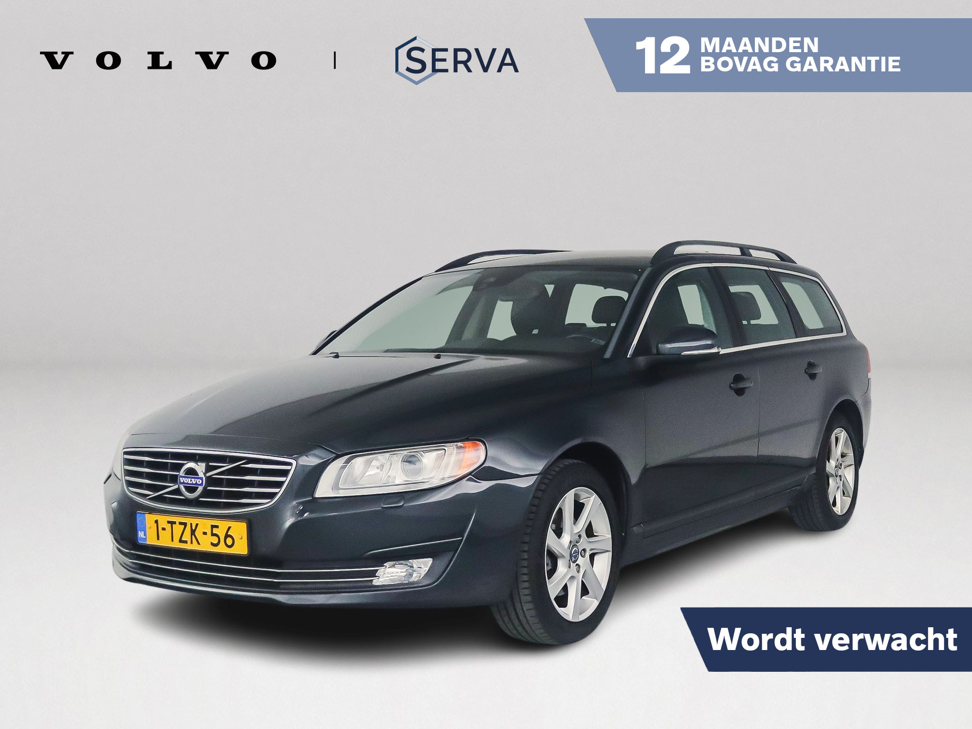 Volvo V70 1.6 T4 Momentum | Park assist | Stoelverwarming | Cruise control | Navigatie 2014 - voorkant