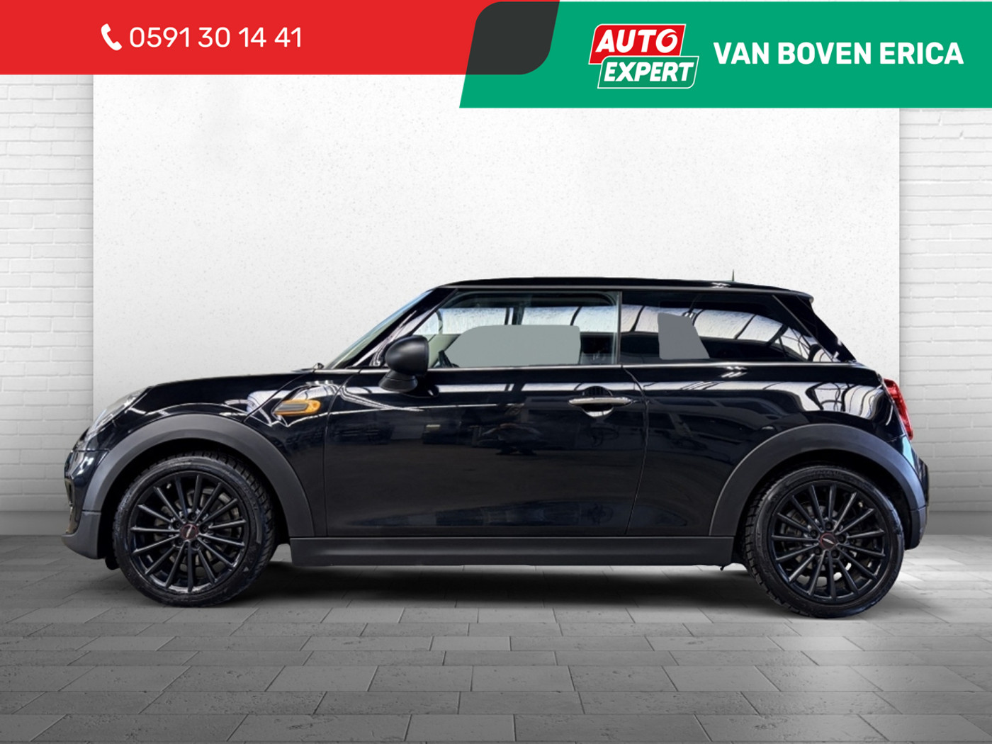 Mini One One Business Cruise Navigatie Unionjack Led Airco 2016 - voorkant