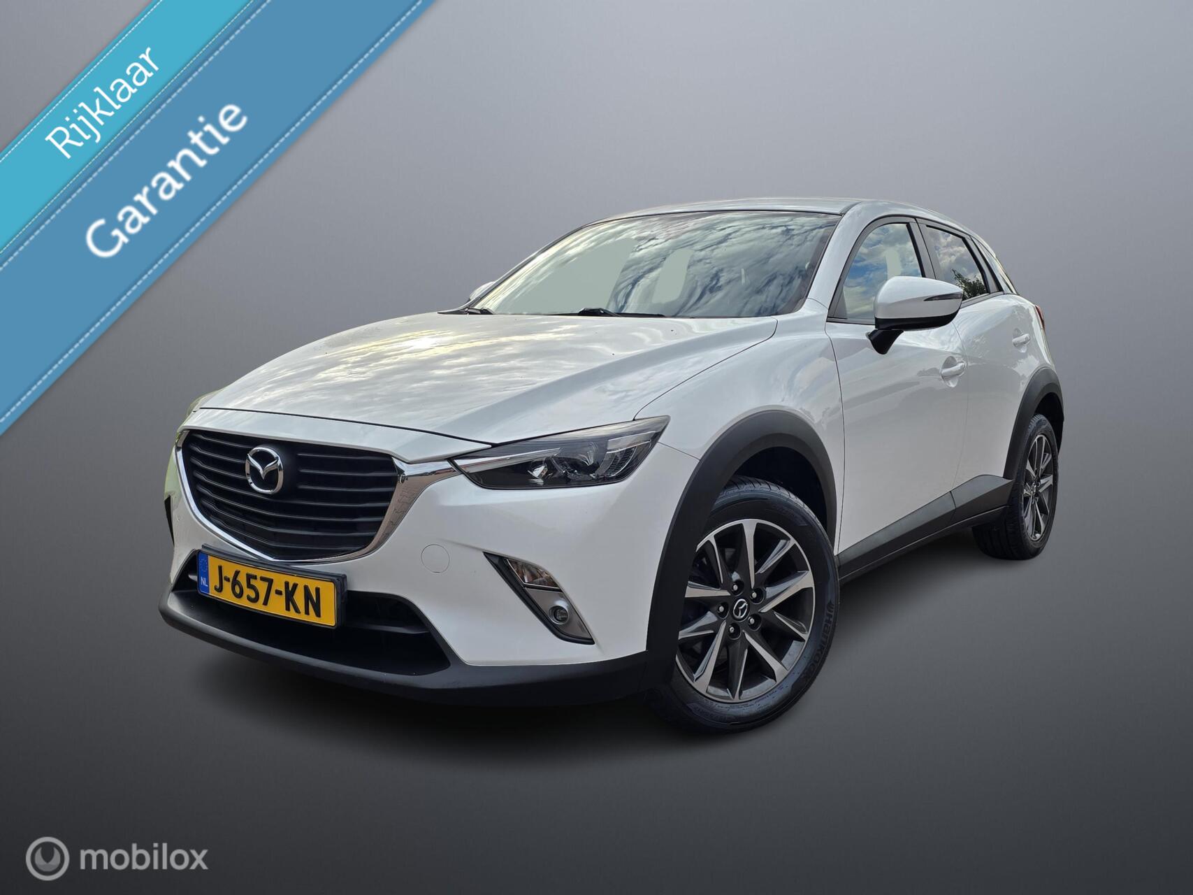 Mazda Mazda Cx-3 2.0 SkyActiv-G/NAVI/PDC/150PK/4WD 2016 - voorkant