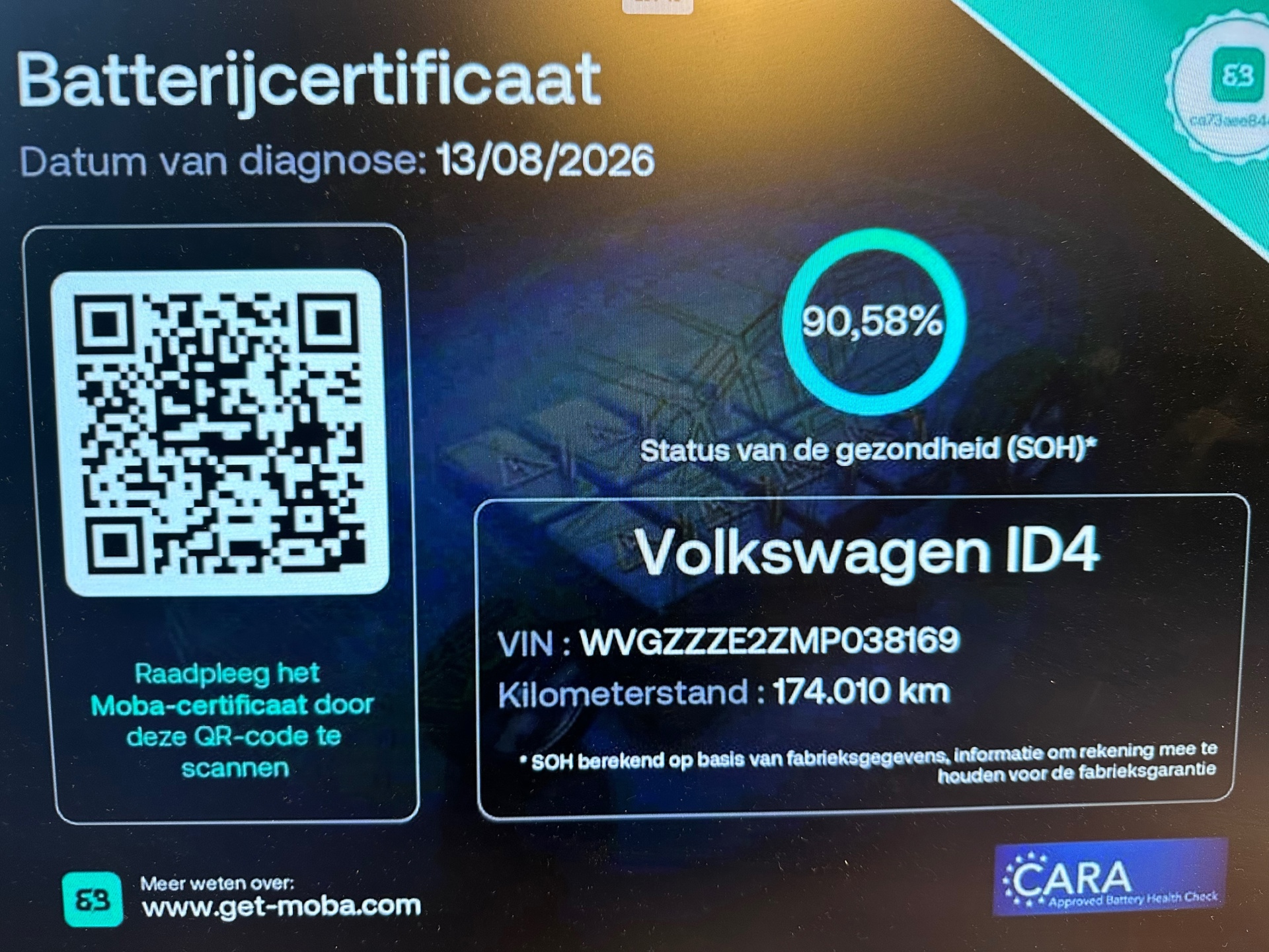 Foto van Volkswagen Id.4 Pro 150 KW