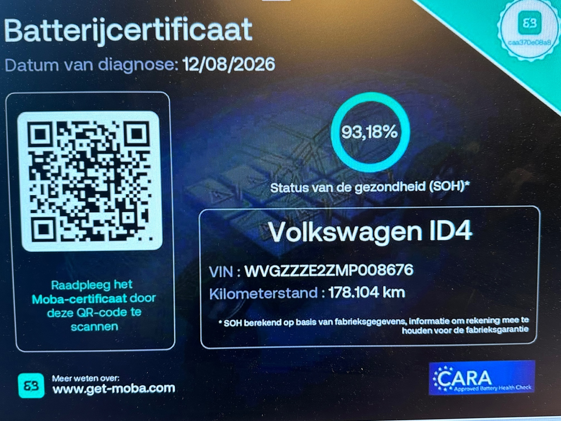 Foto van Volkswagen Id.4 Pro 150 KW