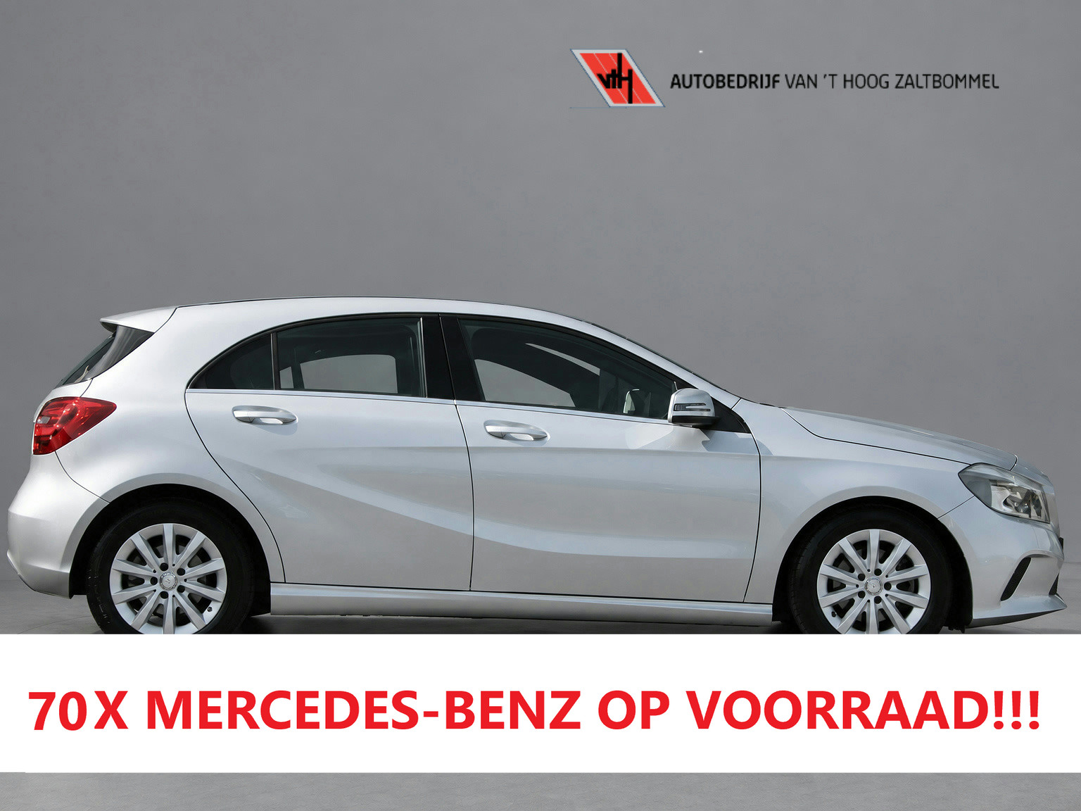 Mercedes-Benz A-klasse 180 Business Sol. 2017 - voorkant