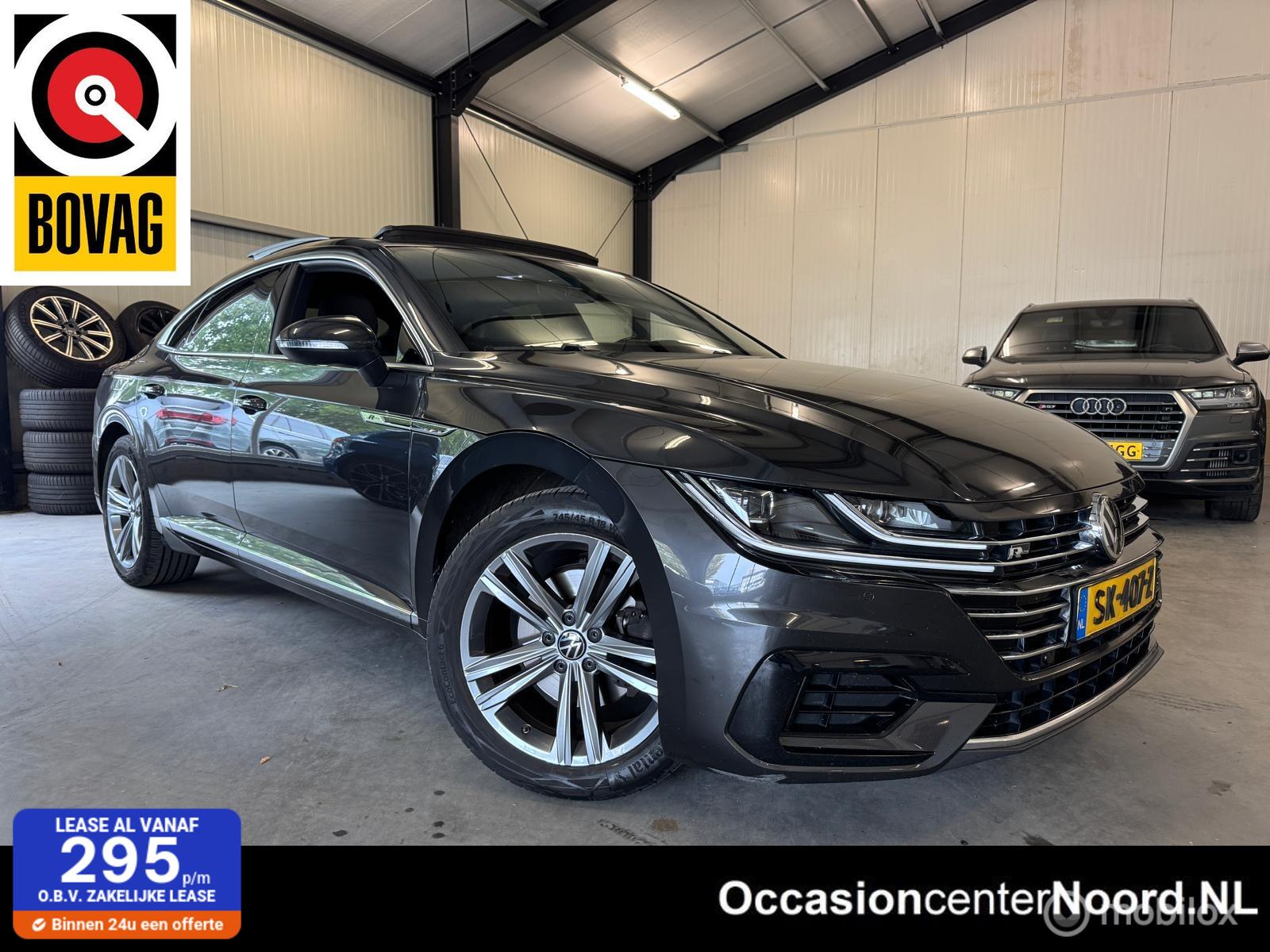 Volkswagen Arteon 1.5 TSI Business 3x R line, PANO, TREKHAAK 2018 - voorkant