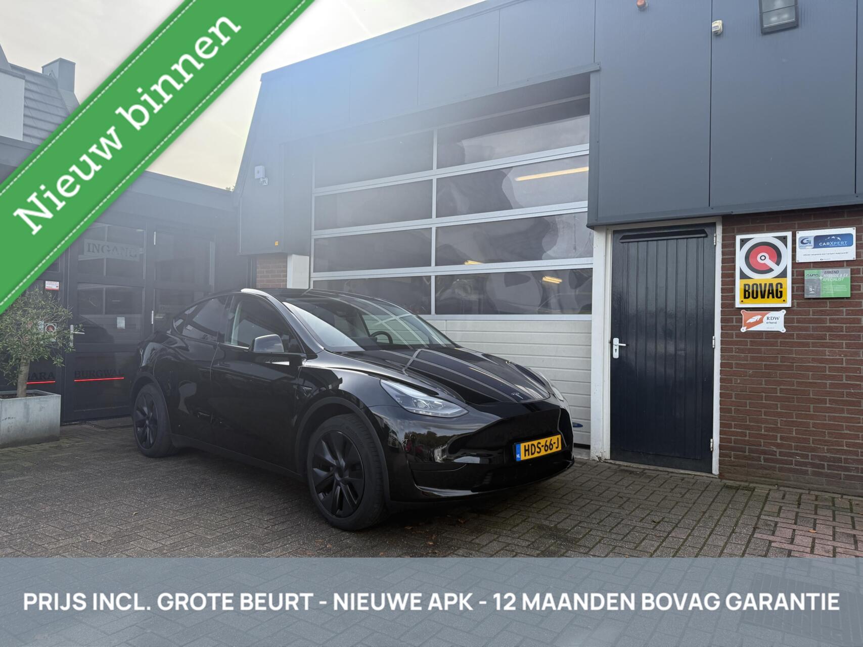 Tesla Model Y RWD 60 kWh SOH 96% WARMTEP/LFP/HW4/TH *ALL-IN PRIJS* 2025 - voorkant