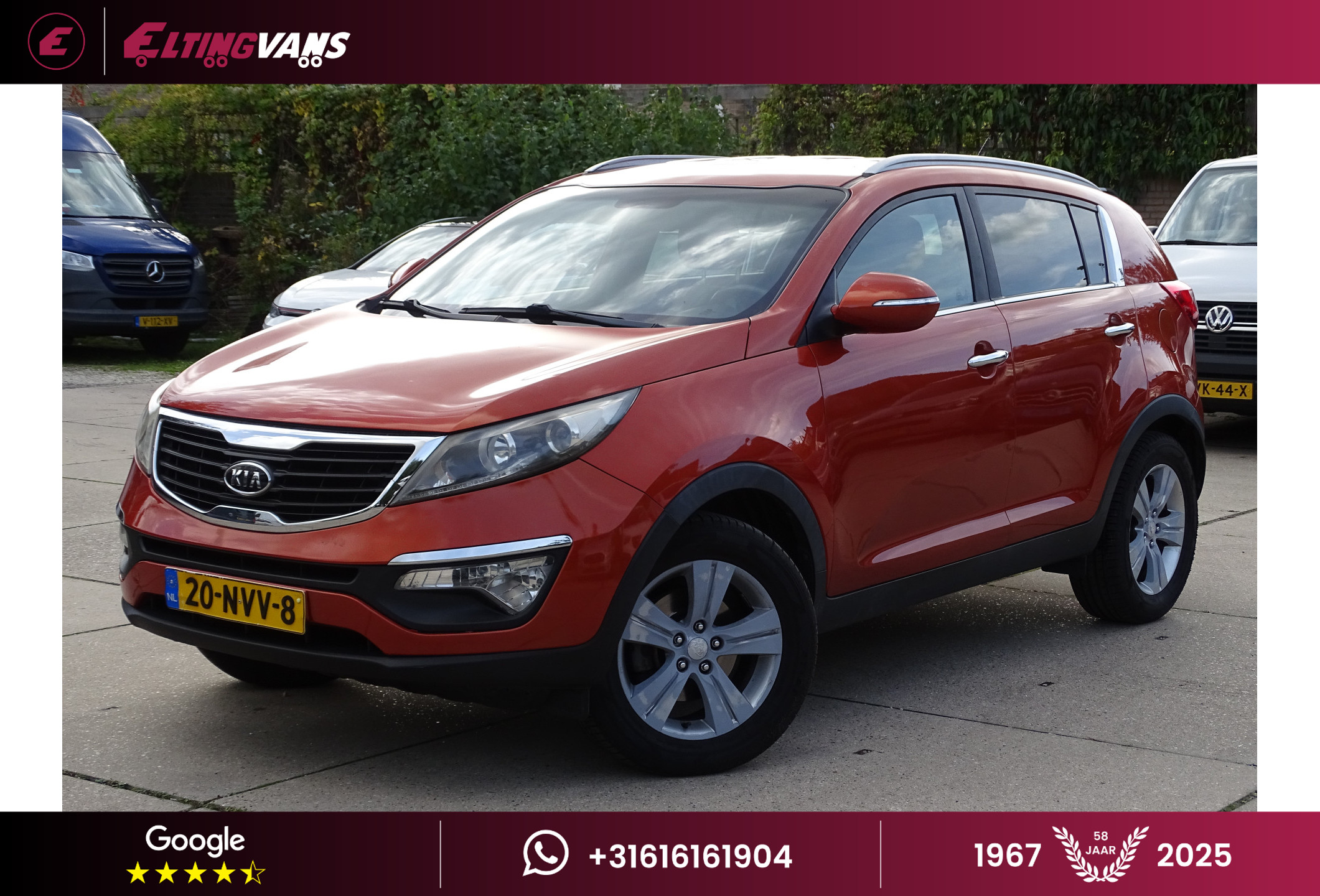 Kia Sportage 2.0 X-ecutive Plus Pack 2010 - voorkant