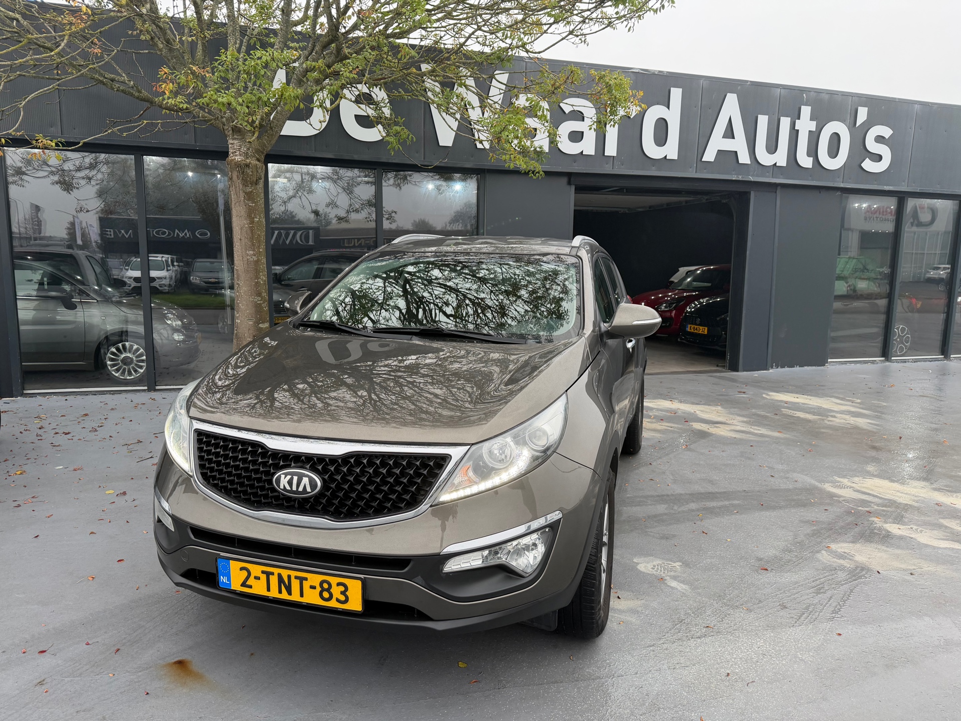 Kia Sportage 1.6 GDI BusinessLine/ airco/cruise/trekhaak/Camera/NAP/dealer onderhouden/12 maanden garantie 2014 - voorkant
