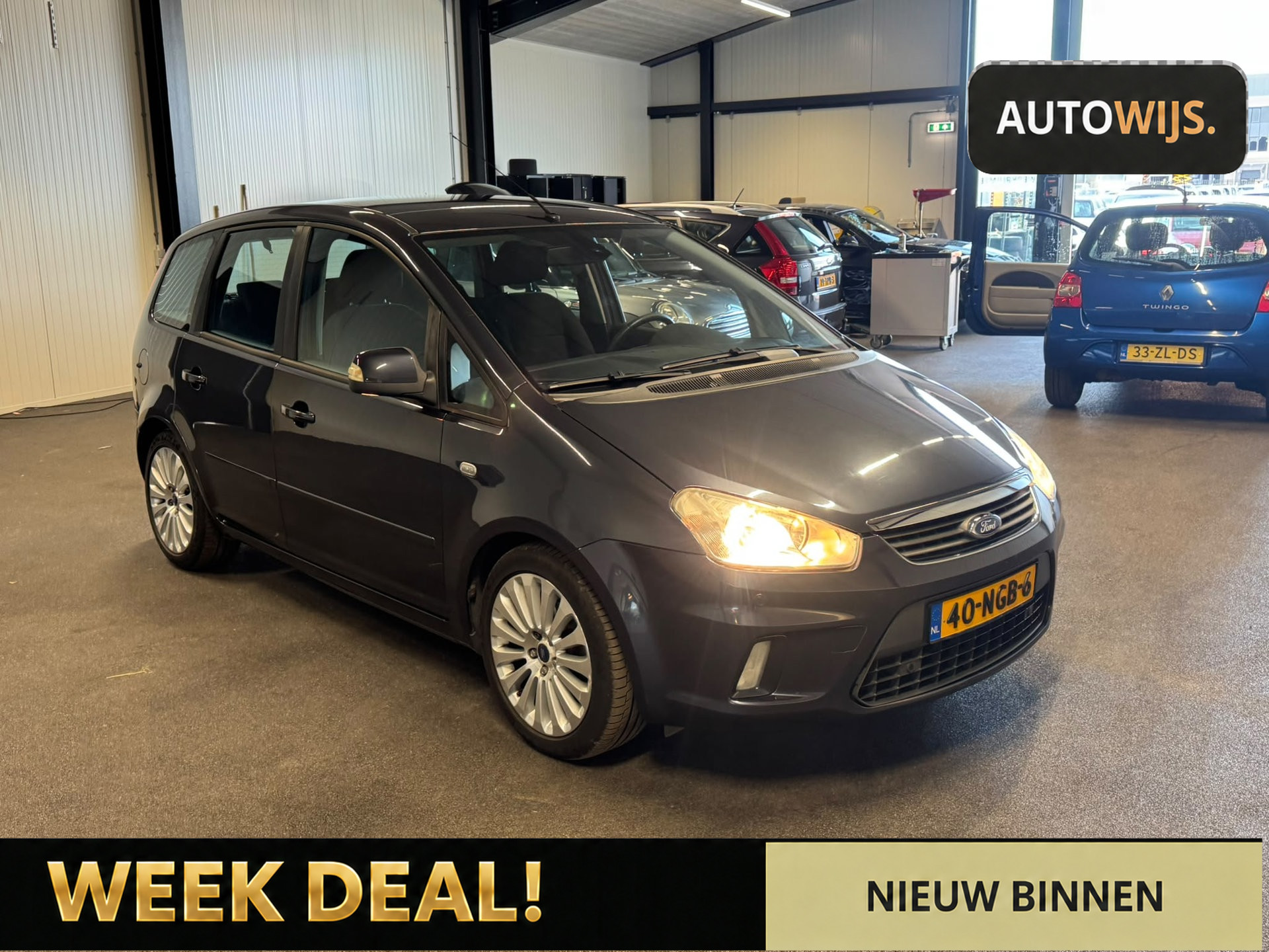 Ford C-max 1.8-16V Limited|TREKHAAK|104DKM|NL AUTO|APK 2027 2010 - voorkant