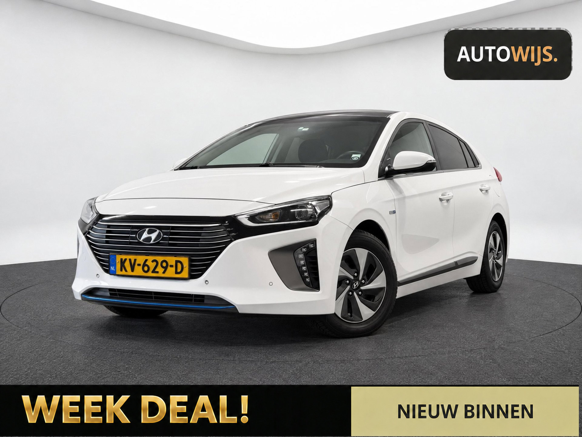 Hyundai Ioniq 1.6 GDi Comfort||CAMERA|LED|NL AUTO|NETJES! 2016 - voorkant