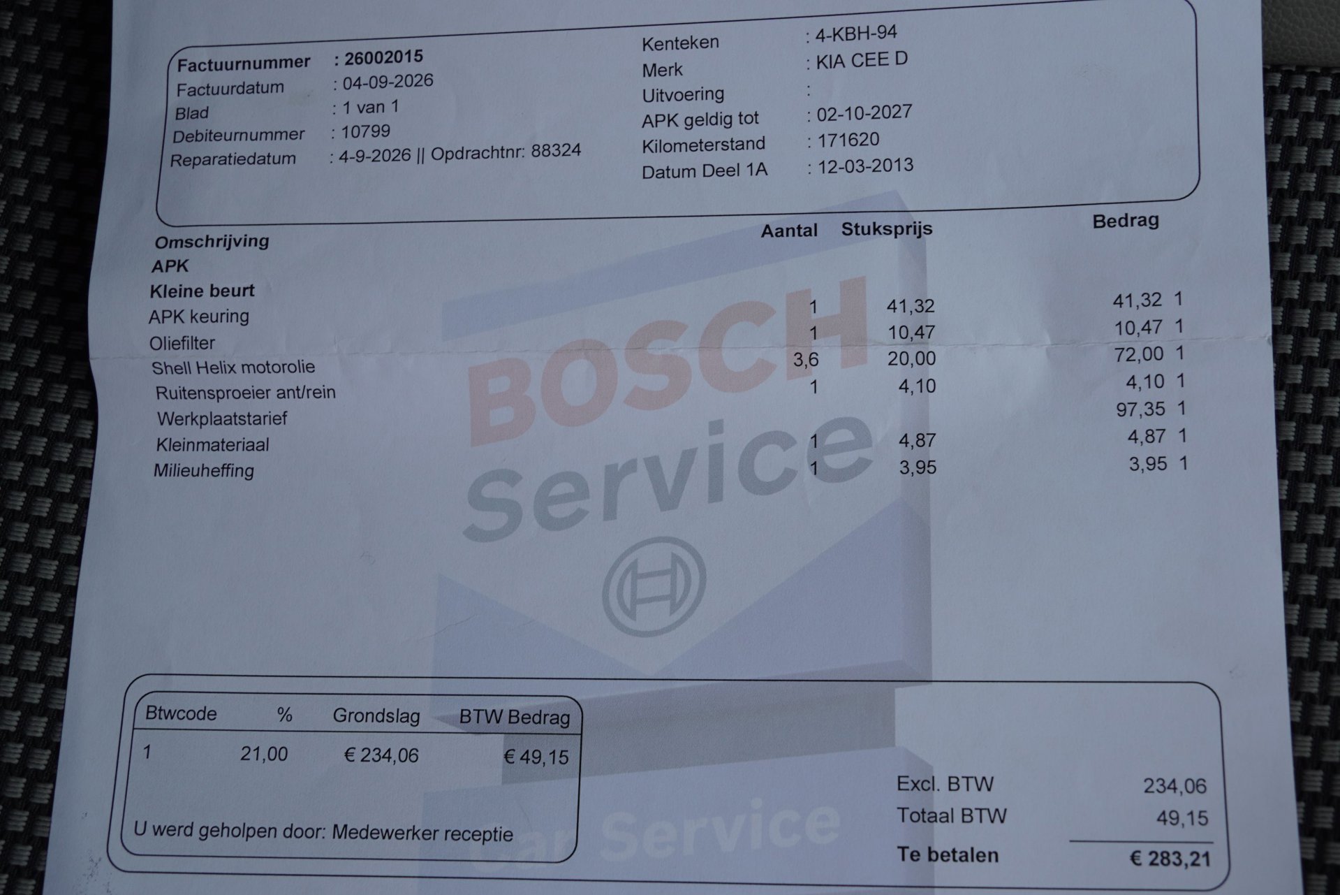 Foto van Kia Cee D