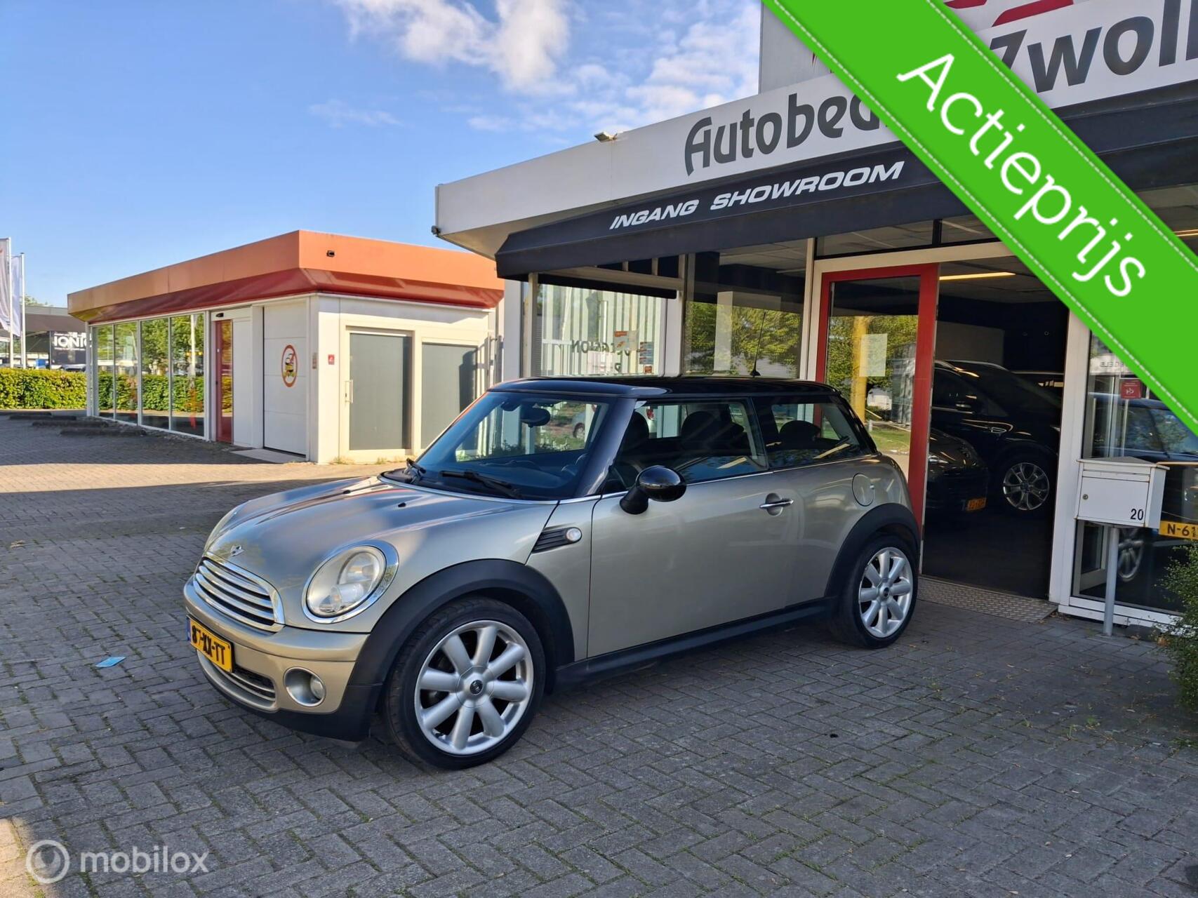 Mini Mini Cooper 1.6 Cooper Chili|2007|AIRCO|CRUISE |APK 17-12-2026 2007 - voorkant
