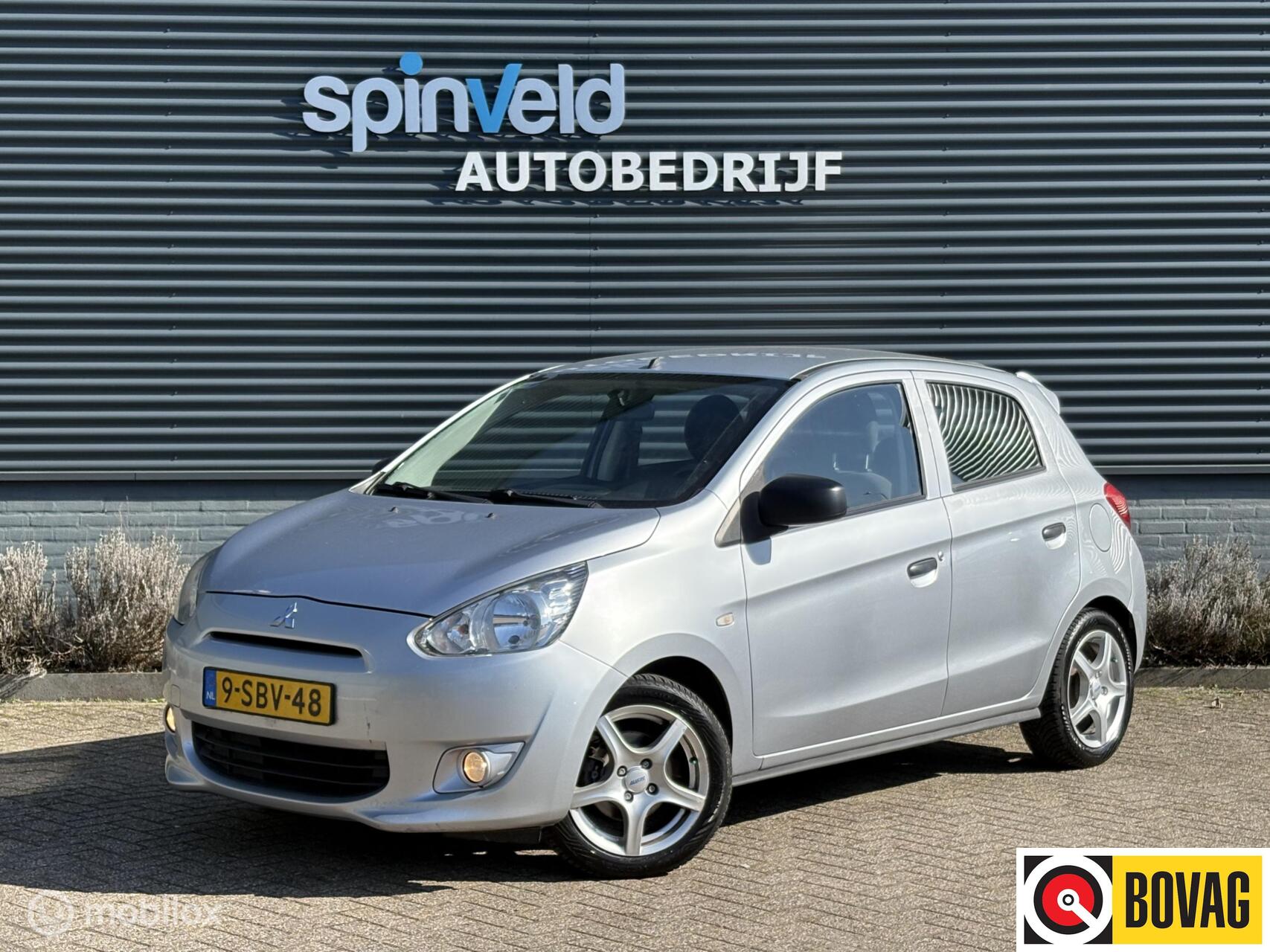 Mitsubishi Mitsubishi Space Star 1.0 Inform - Nieuwe koppeling- Airco - 5dr - Nap - 2013 - voorkant