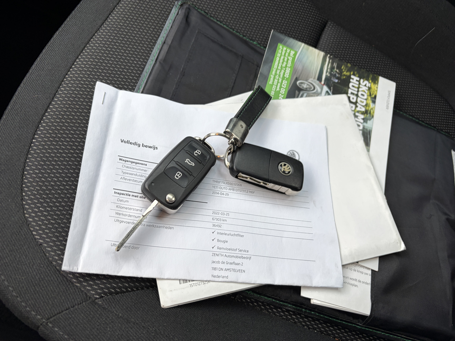 Foto van Skoda Yeti