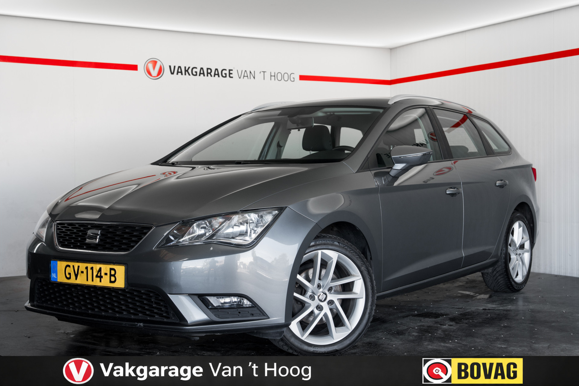 Seat Leon ST 1.2 TSI Style Climatcontrol Trekhaak 2015 - voorkant