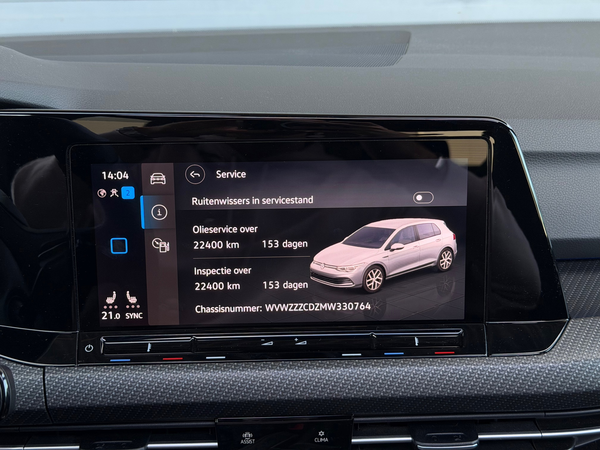Foto van Volkswagen Golf