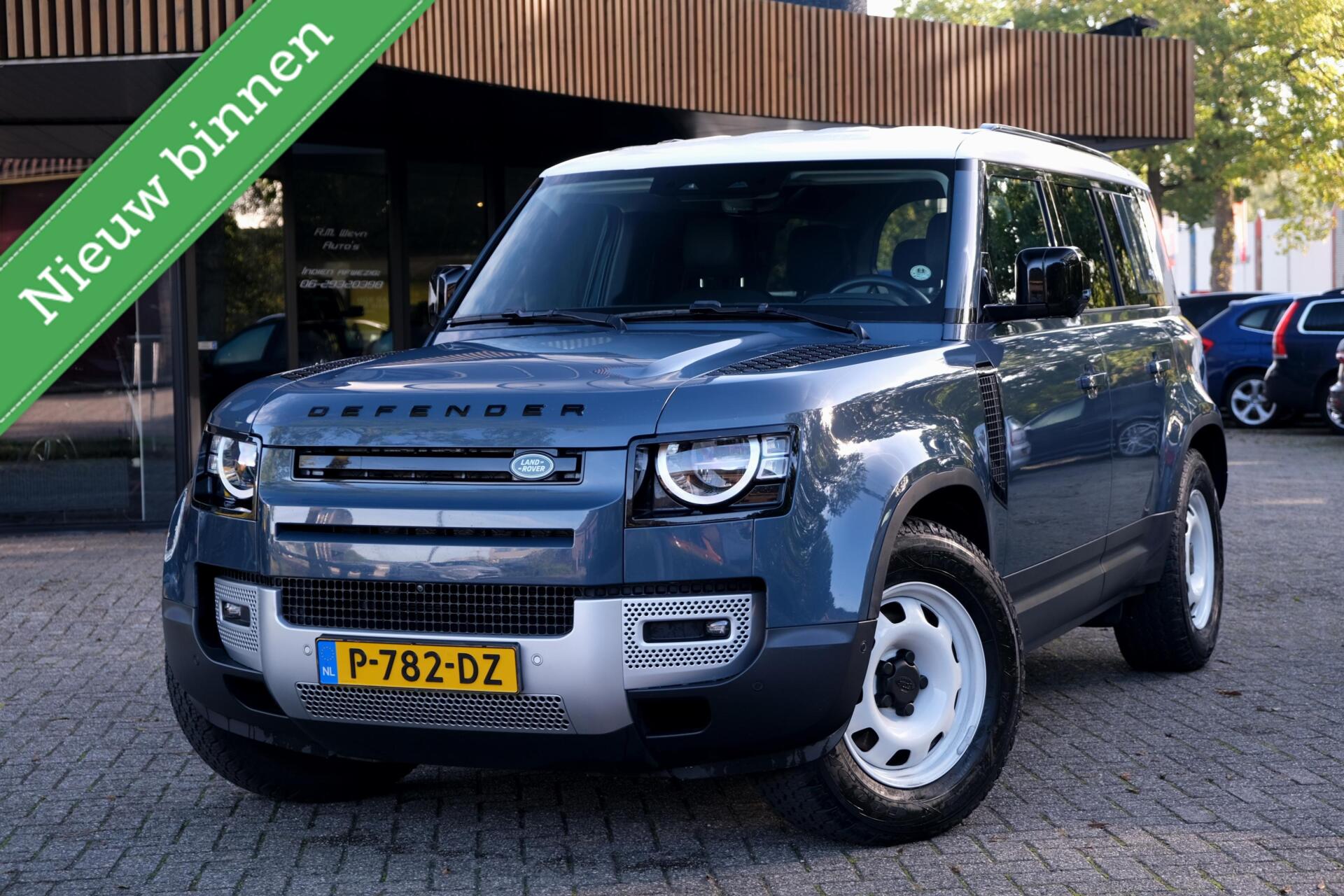 Land Rover Defender 2.0 D240 110 S|RIJKLAAR!|360° Camera|LaneAssist|AppleCarplay|AndroidAuto|Keyless|4X4|Dealeronderhouden 2021 - voorkant